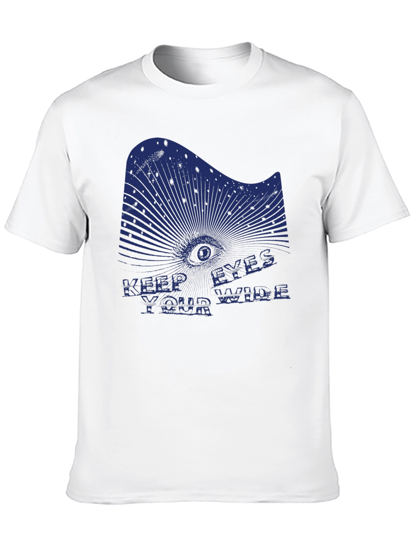 Keep Your Eyes Wide T-Shirt - Edgy Graphic Tee