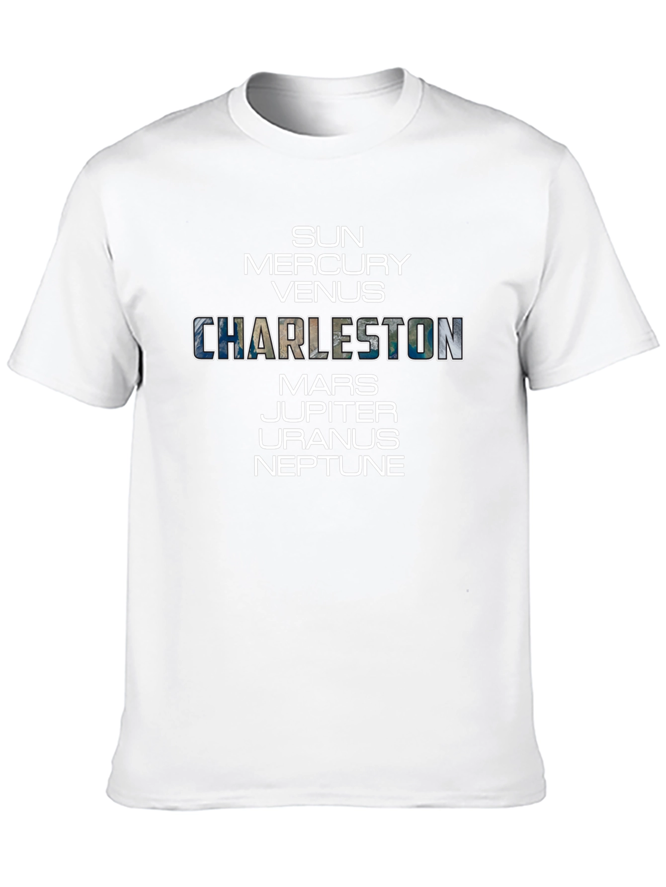 Planets Charleston T-Shirt City Pride Tee
