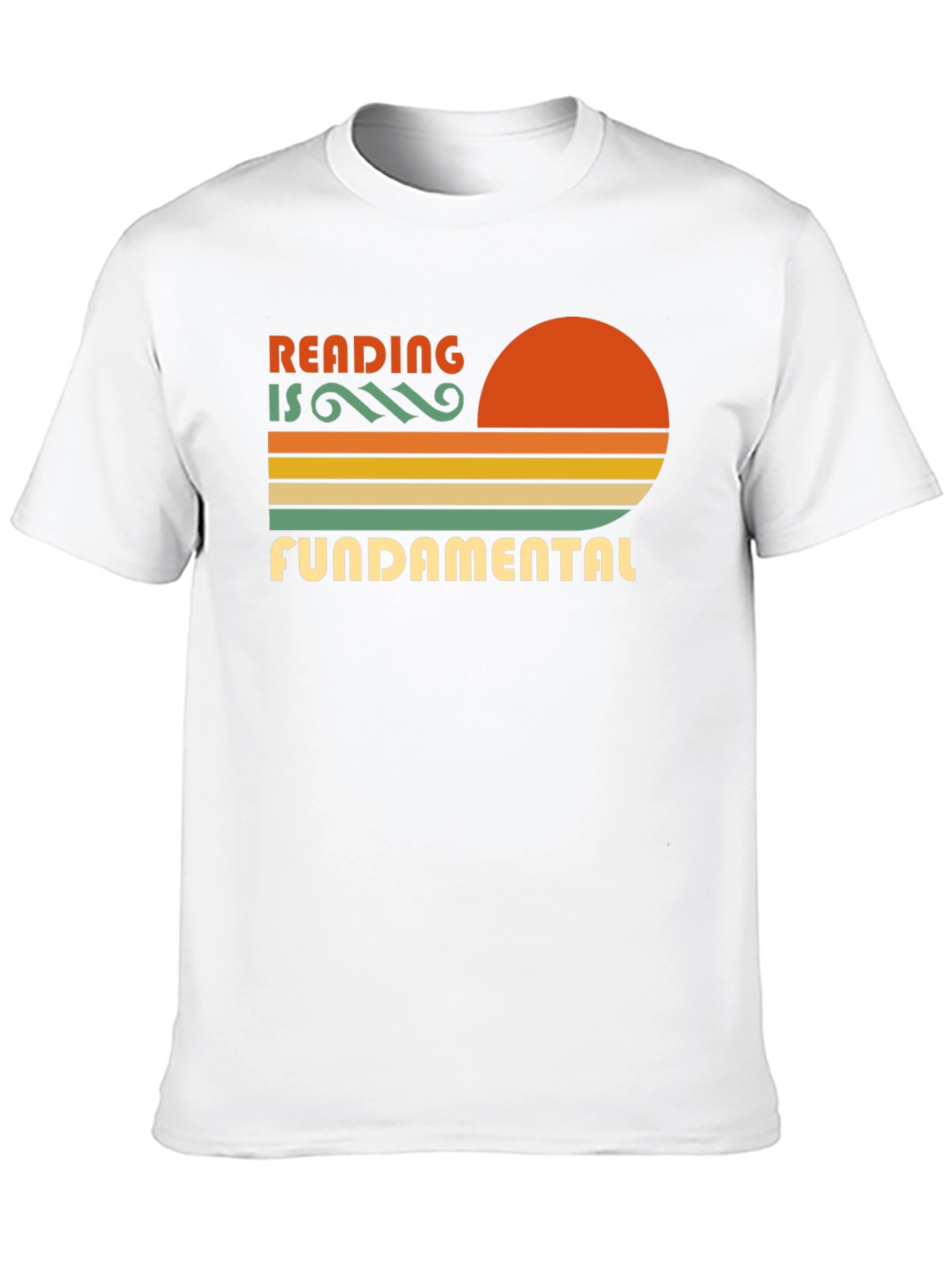 Reading Is Fundamental Retro Graphic Tee