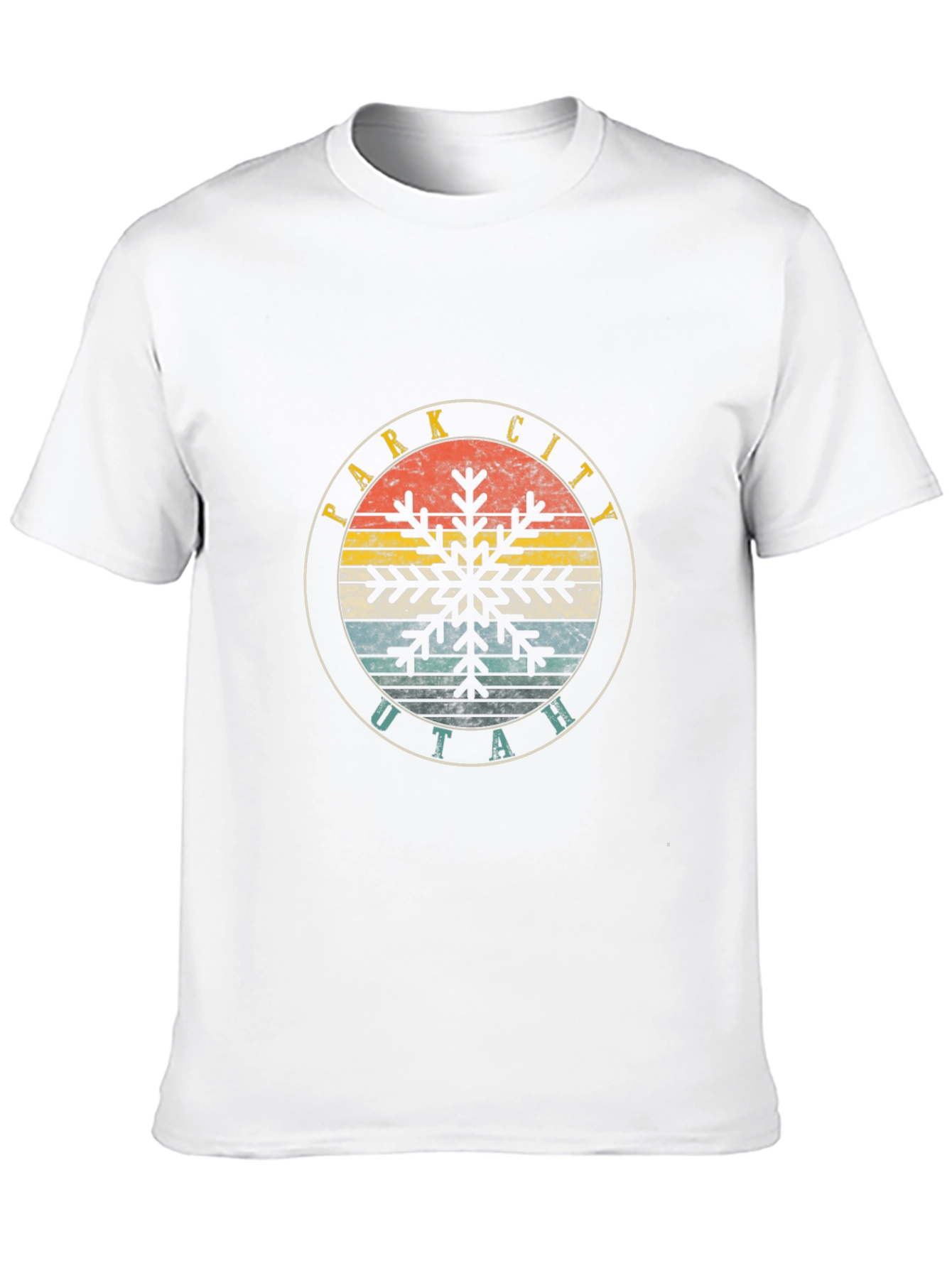 Park City Utah Snowflake T-Shirt