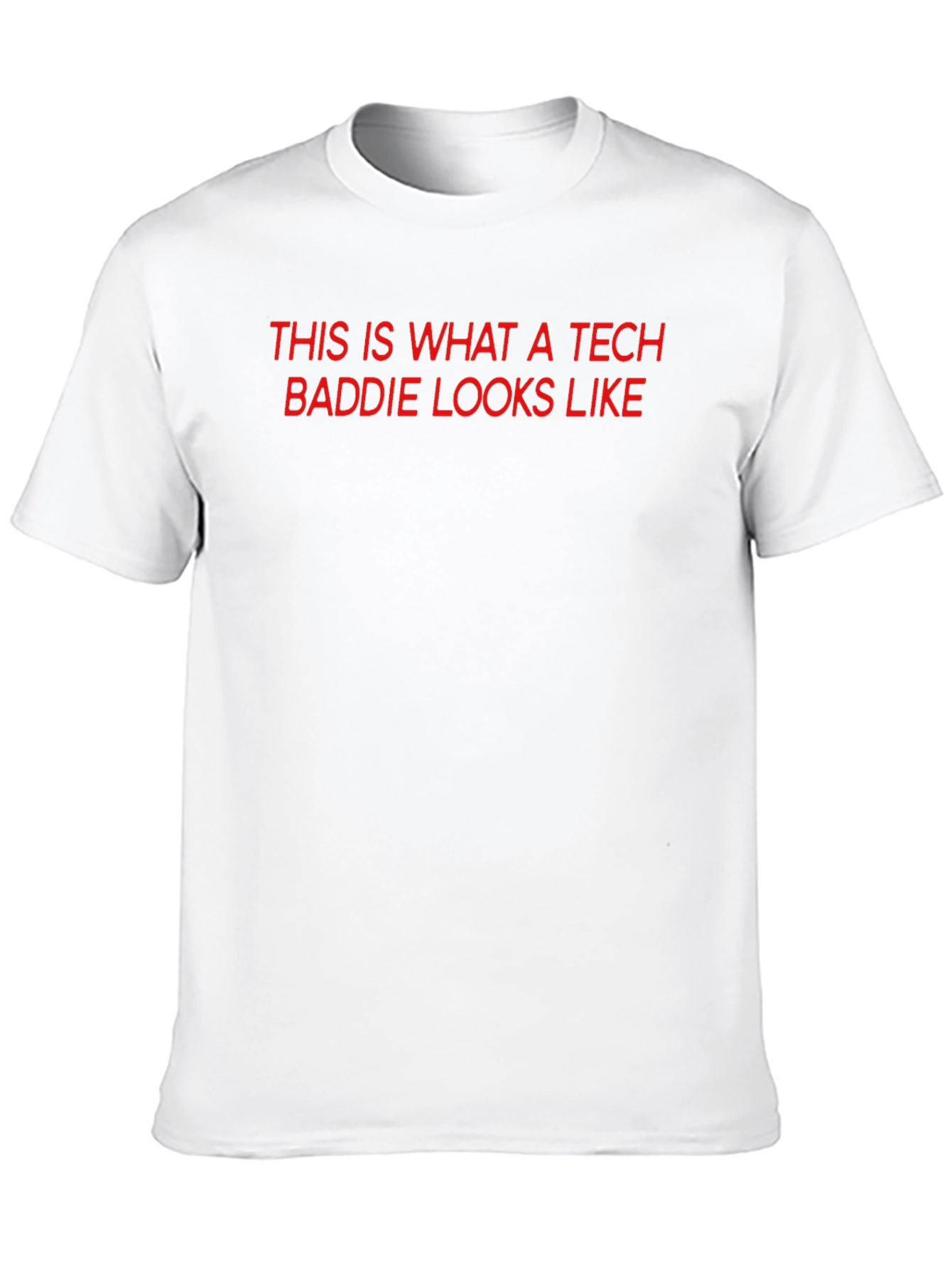 Tech Baddie Graphic Tee - Black
