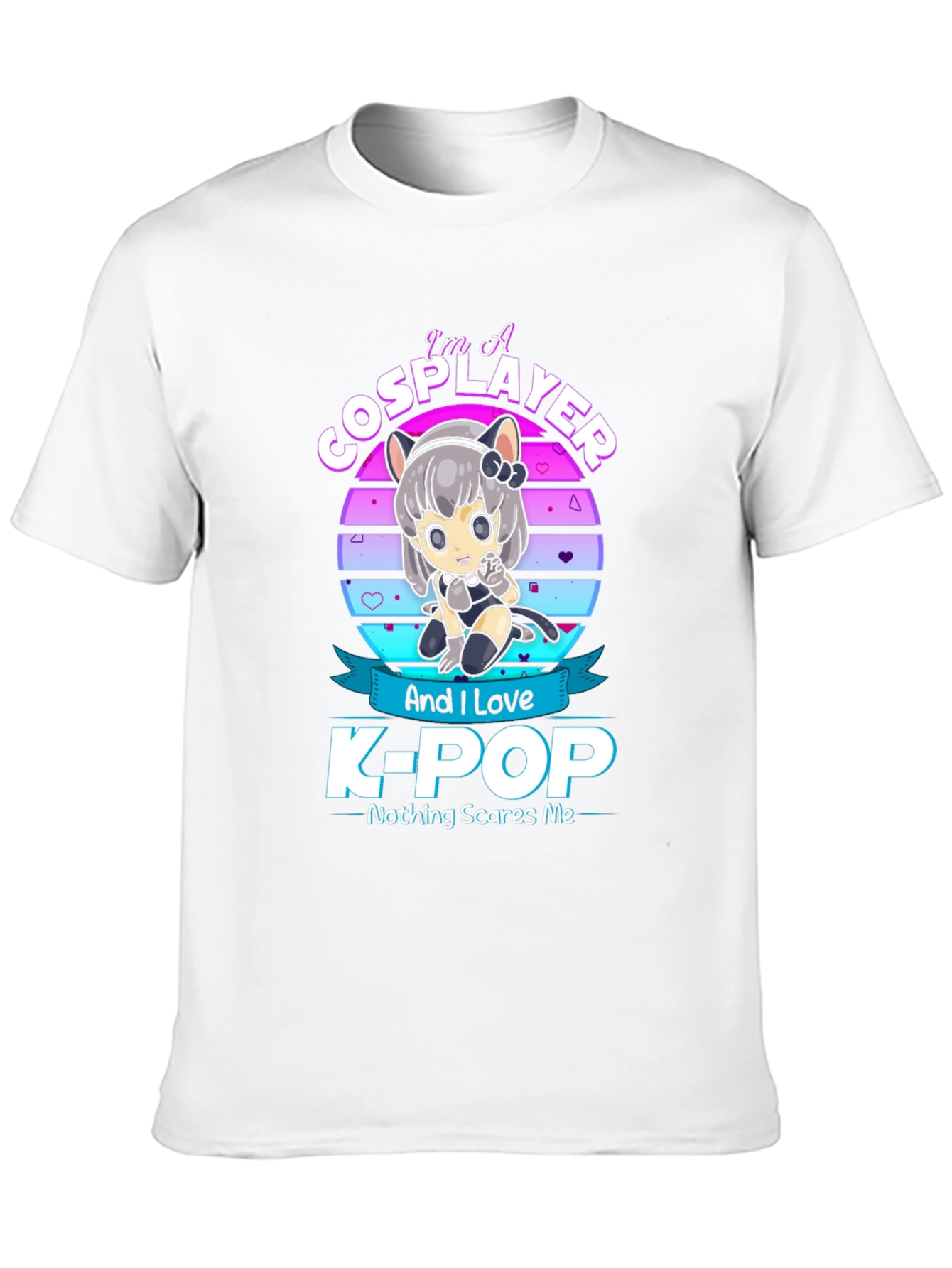 Cosplayer K-POP Fan T-Shirt - Anime Style