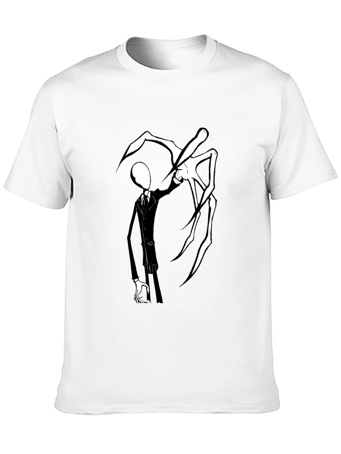Slenderman Black Graphic Tee