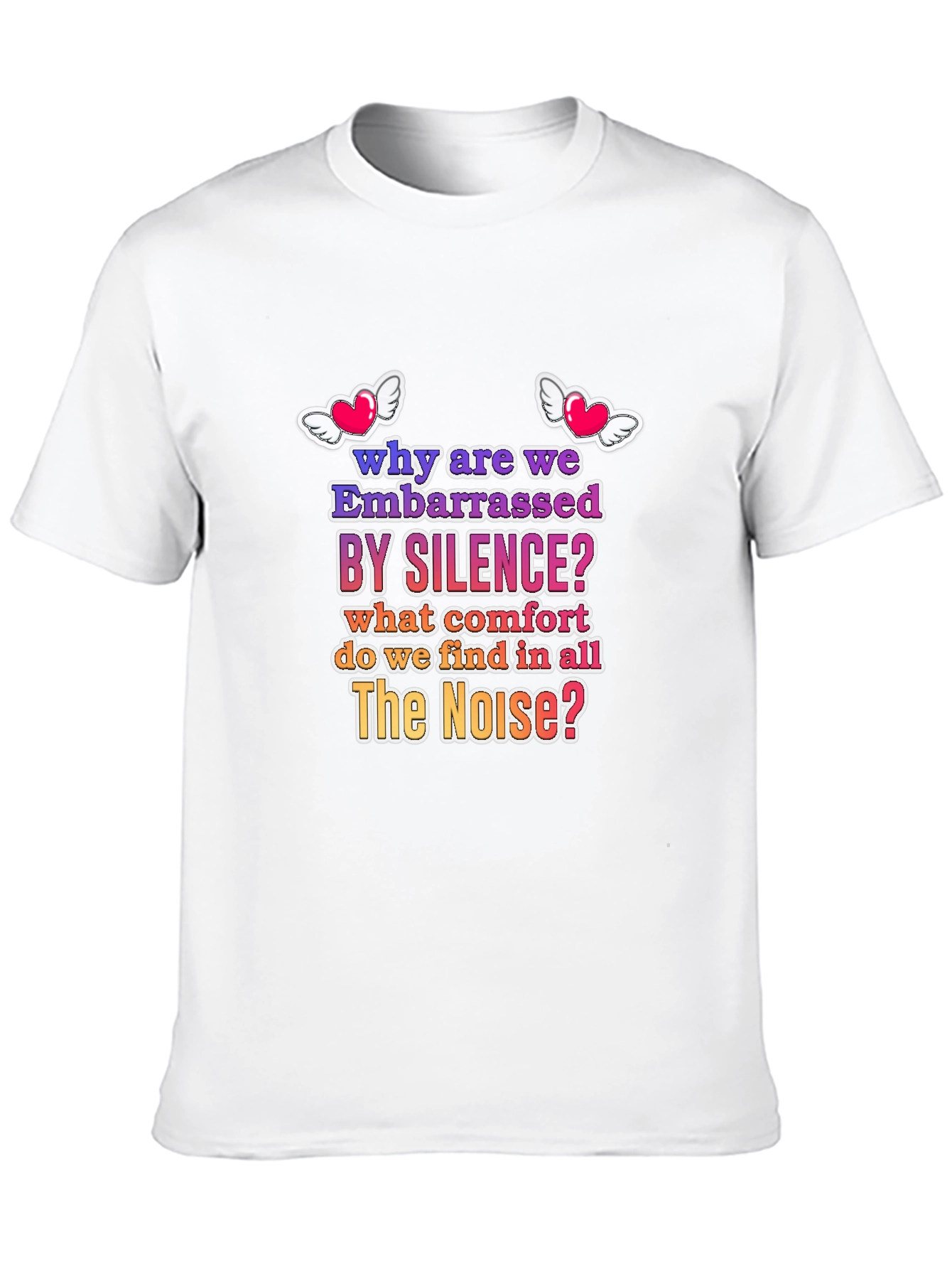 Embarrassed by Silence Graphic T-Shirt