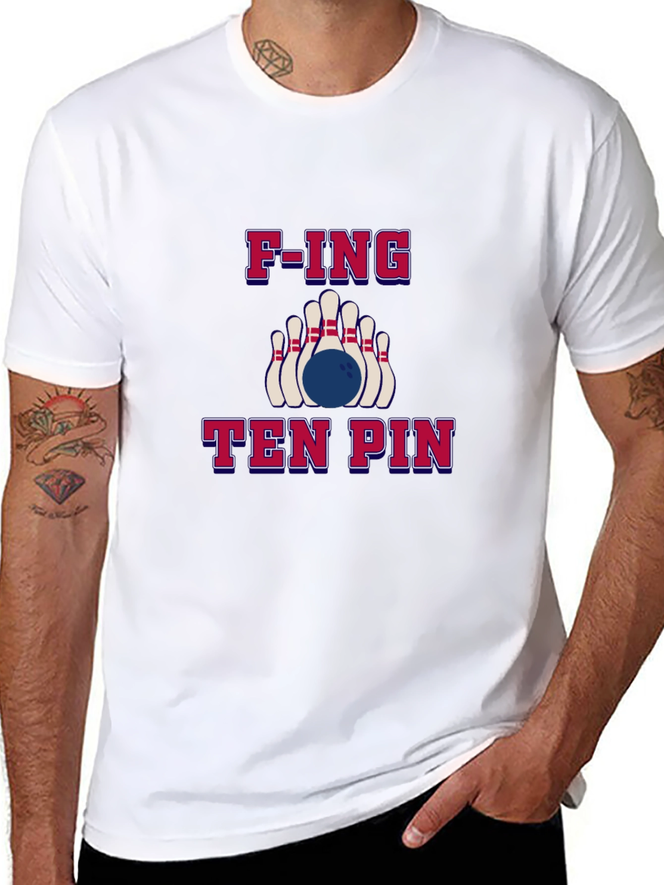 F-ing Ten Pin Bowling T-Shirt