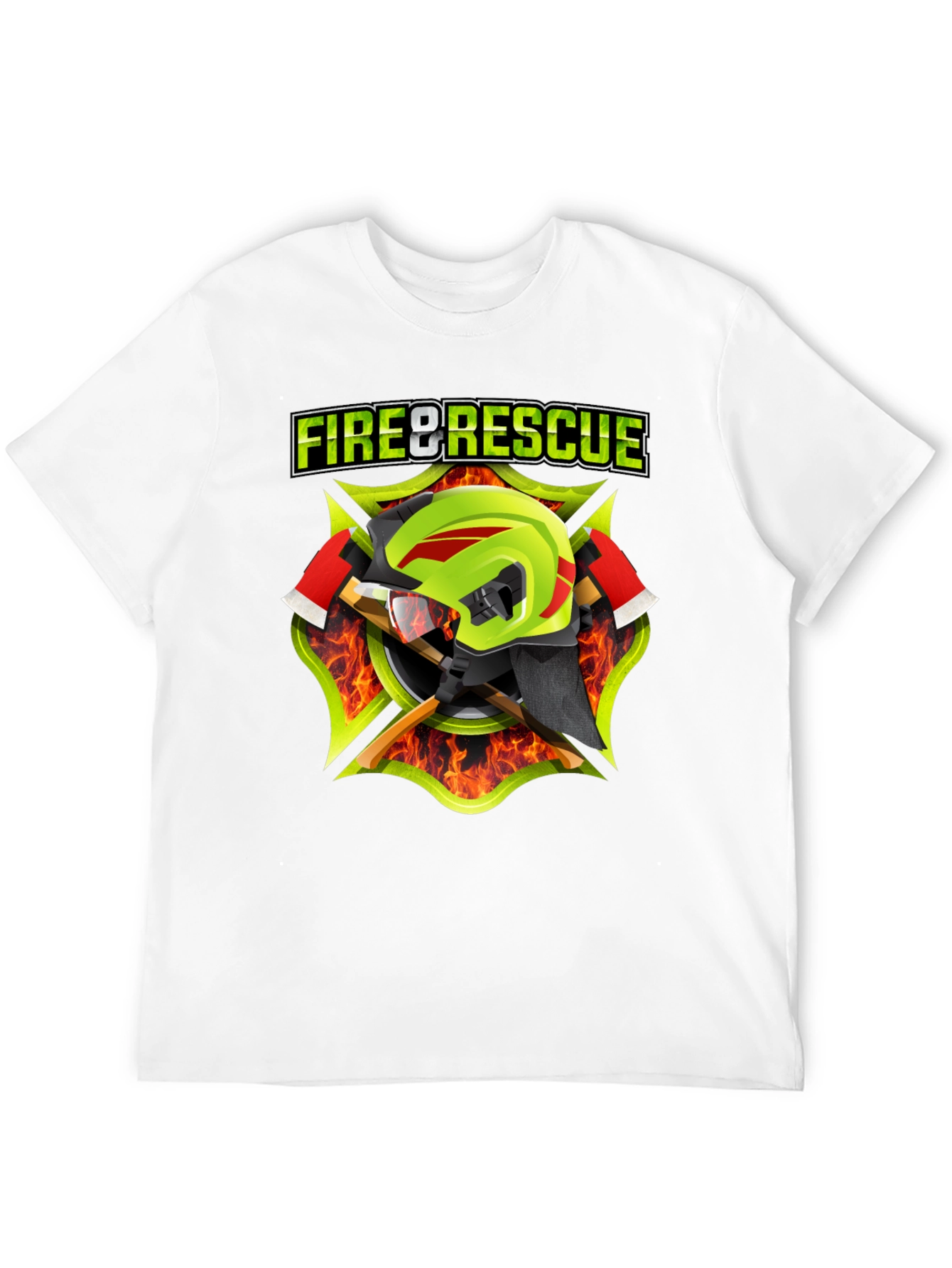 Fire & Rescue Graphic T-Shirt