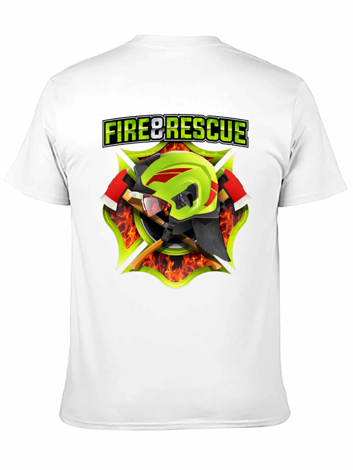 Fire & Rescue Graphic T-Shirt