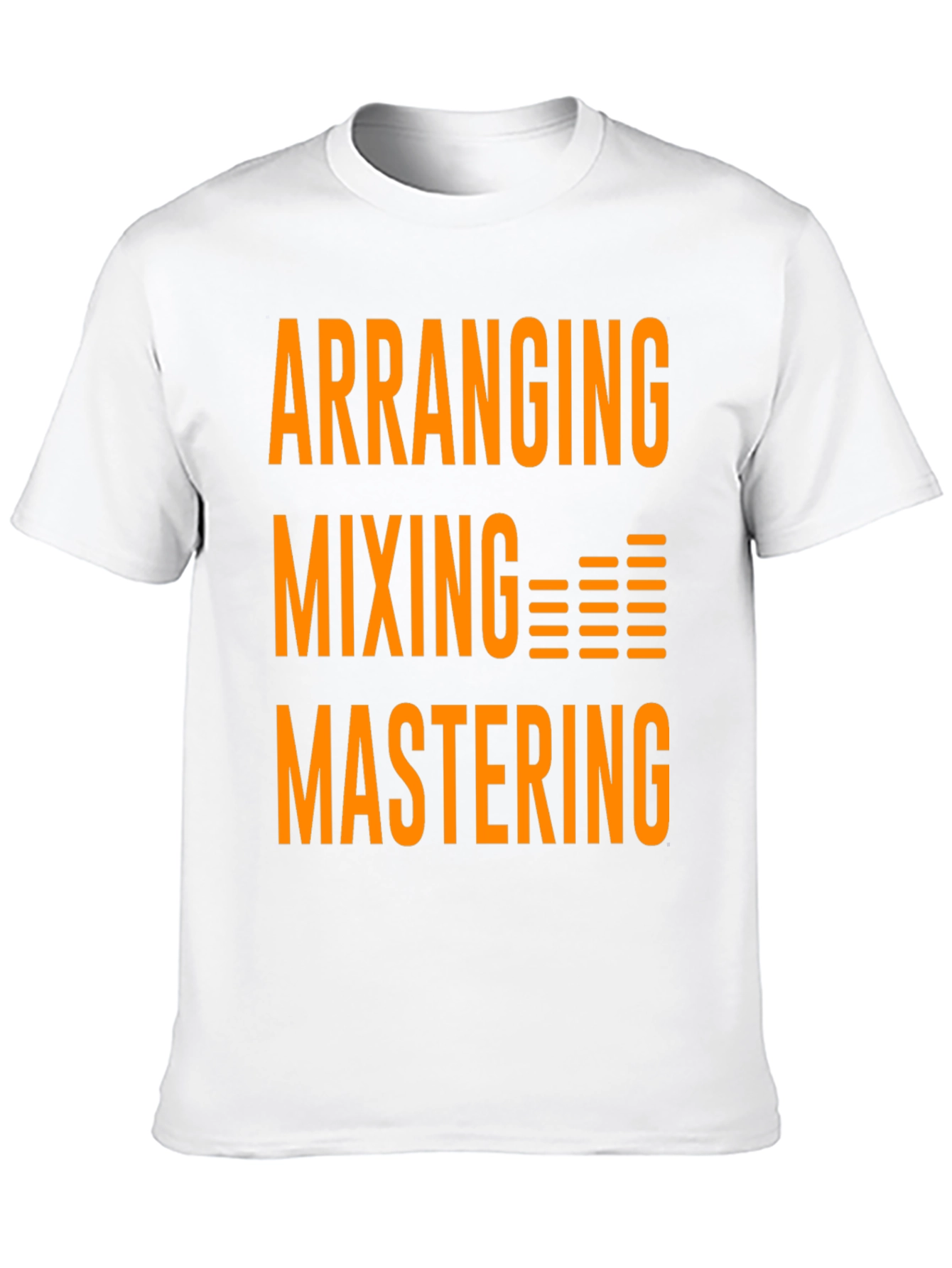 Arranging Mixing Mastering T-Shirt - Black Graphic Tee