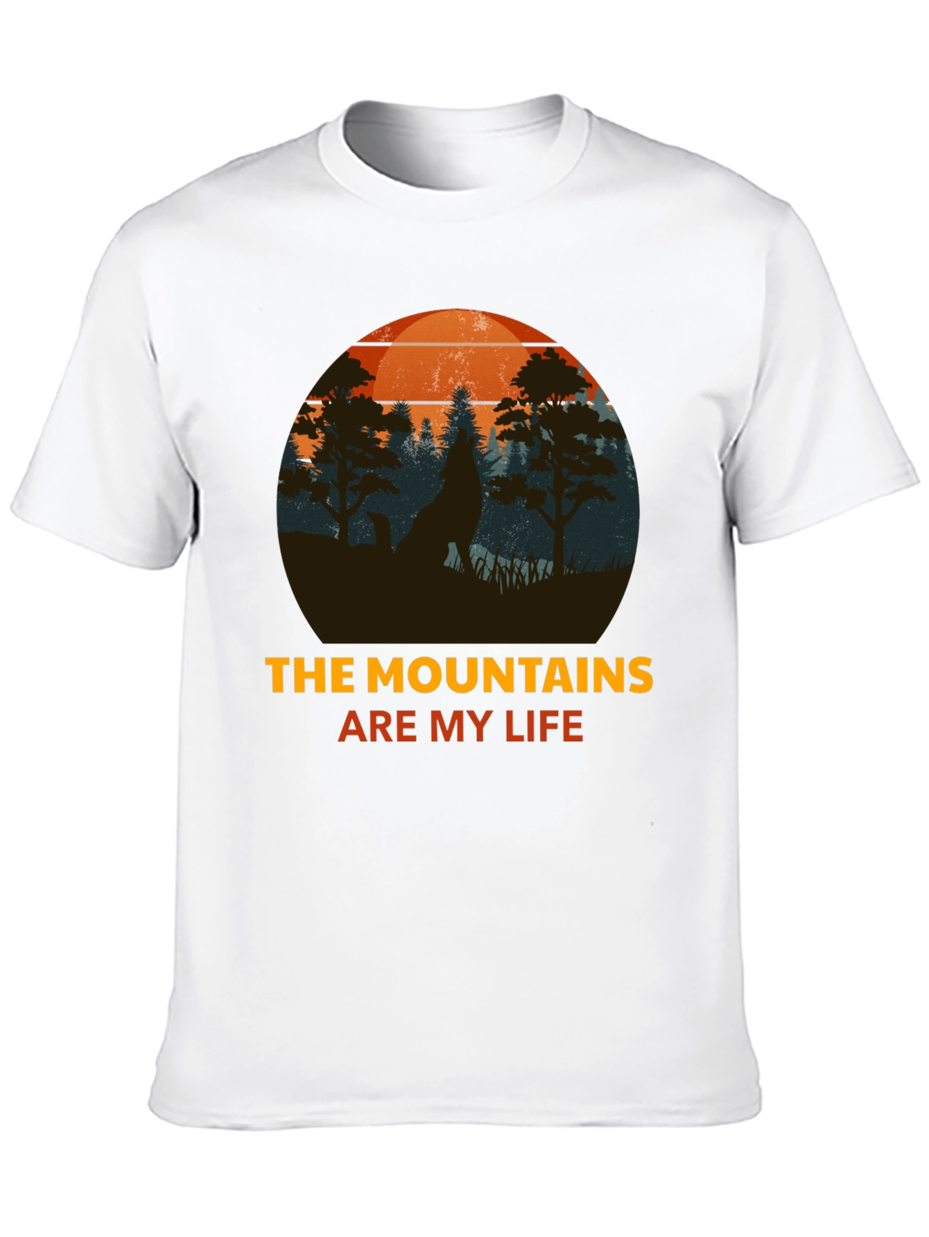 Mountains Are My Life Graphic Tee