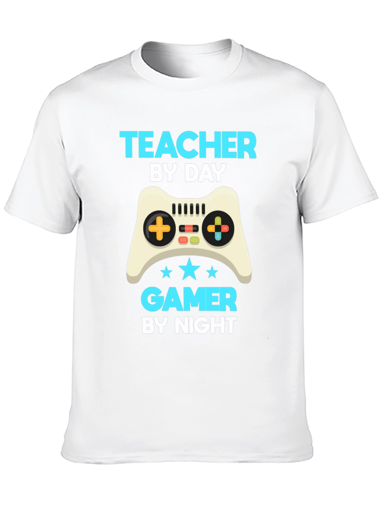 Teacher by Day Gamer by Night T-Shirt