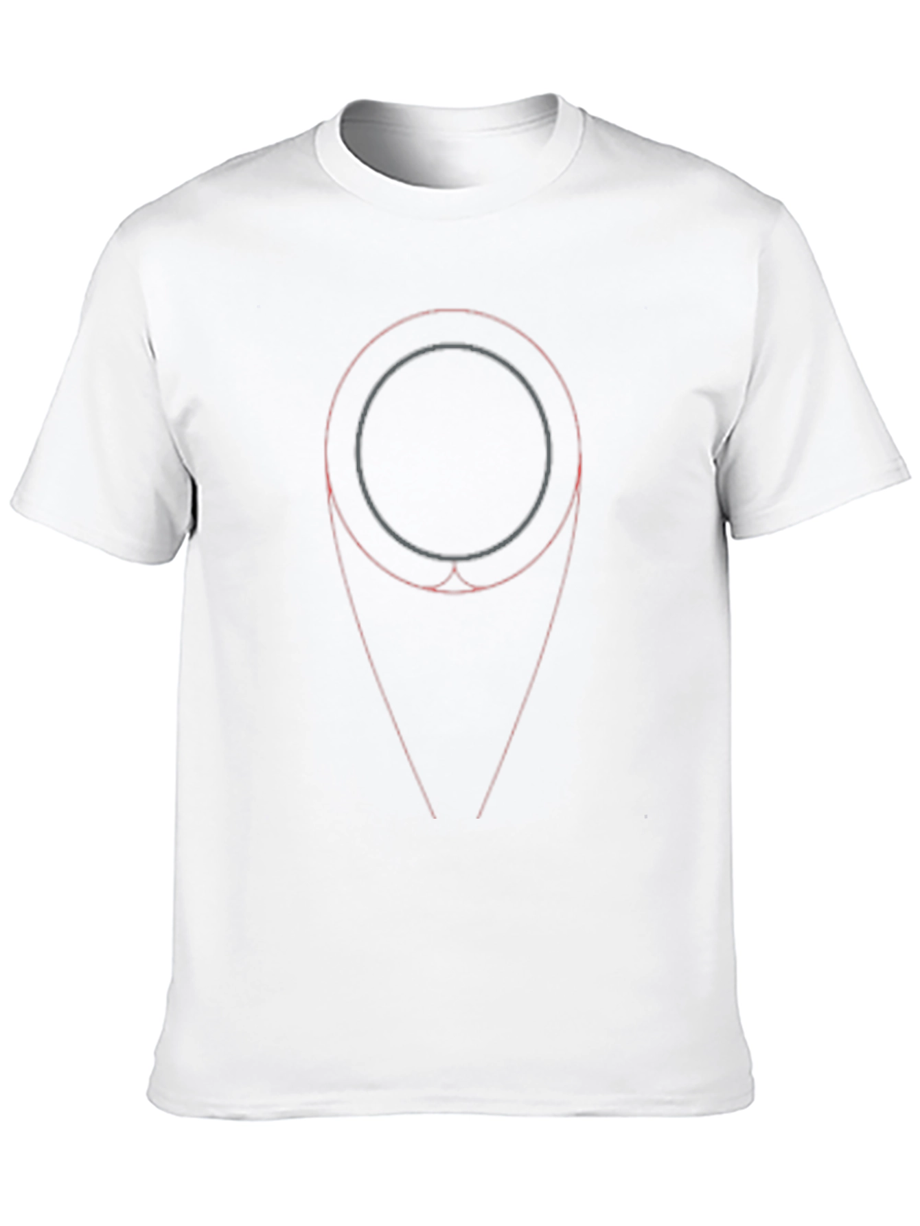 Abstract Geometric Circle Graphic T-Shirt