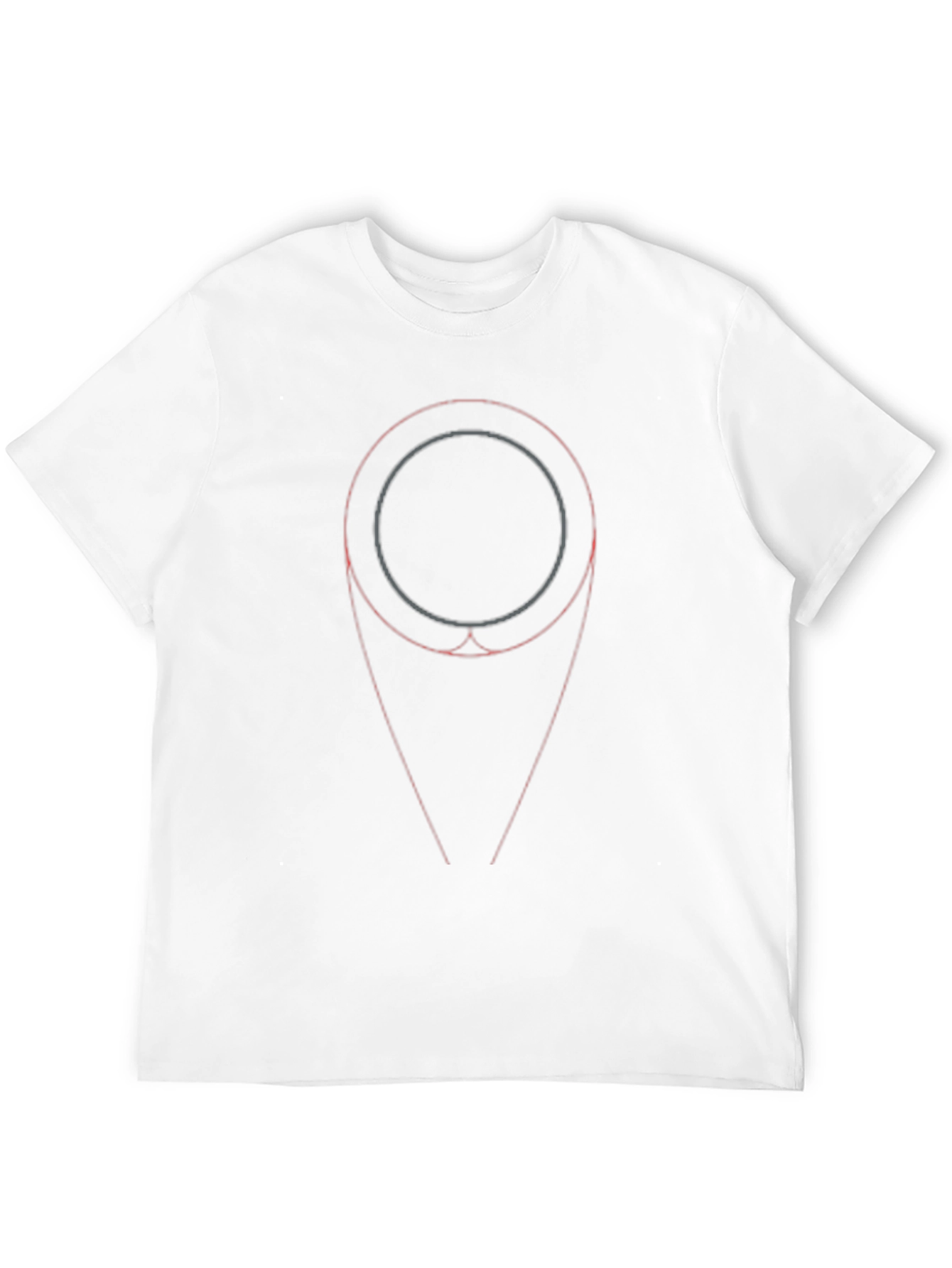 Abstract Geometric Circle Graphic T-Shirt