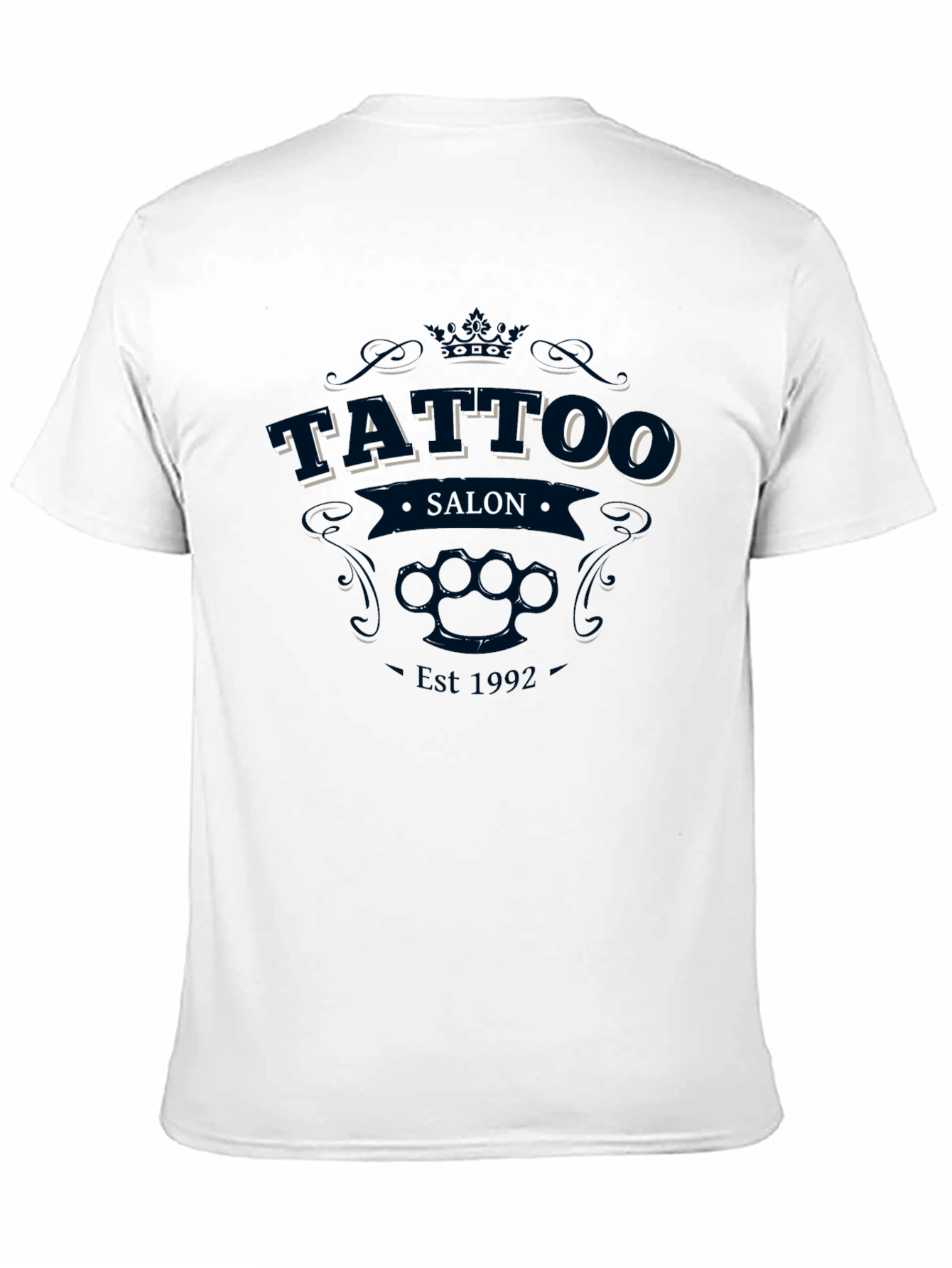 Tattoo Salon Est 1992 Black T-Shirt