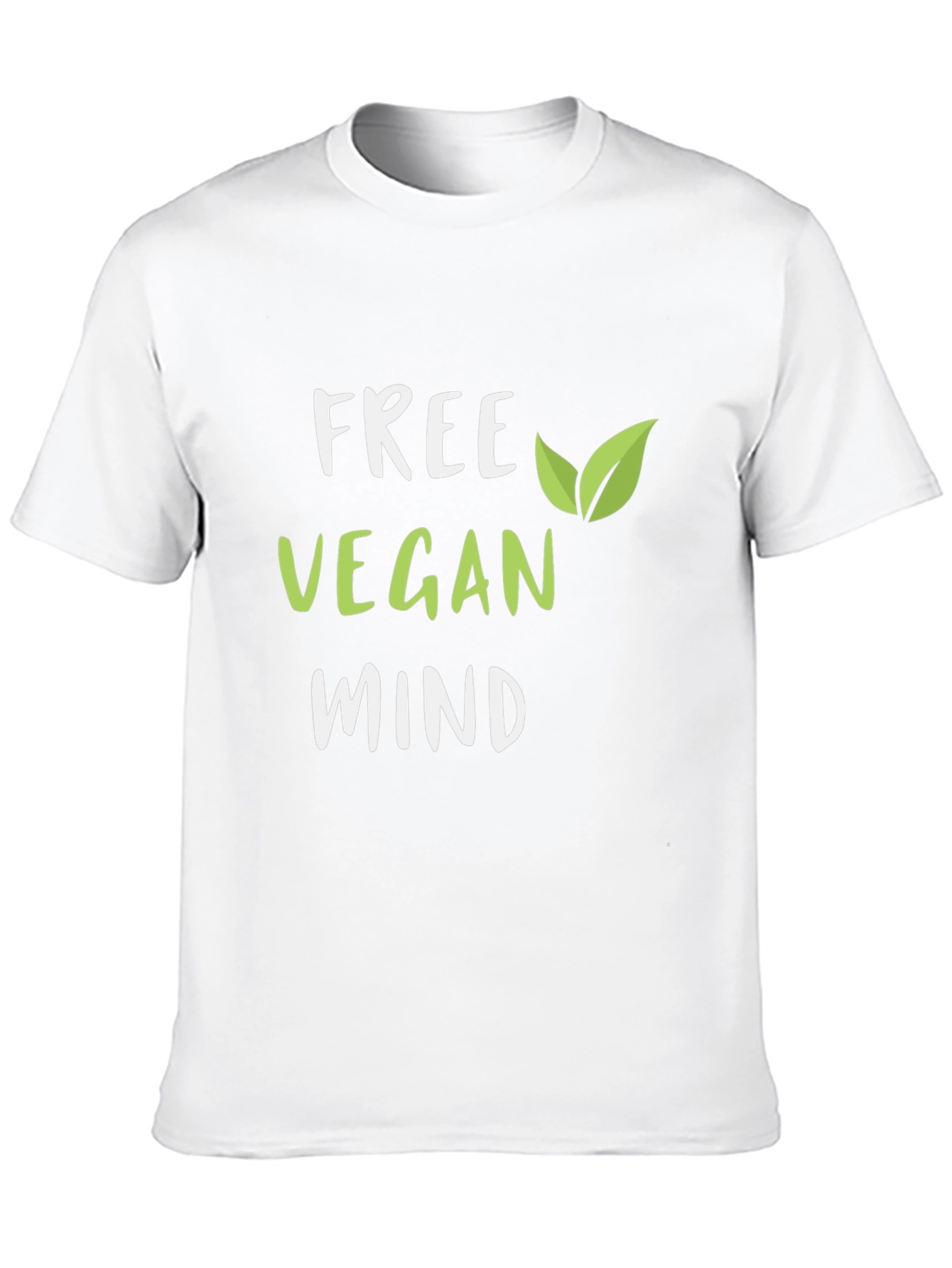 Free Vegan Mind T-Shirt | Unisex Cotton Tee