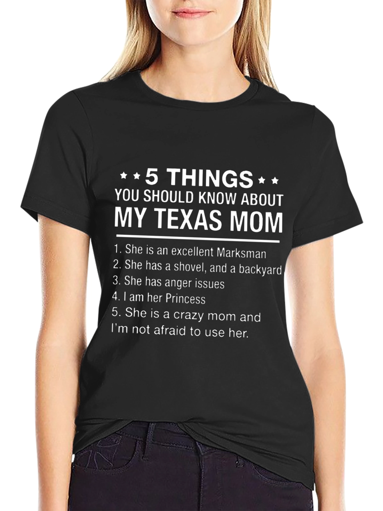 My Texas Mom - Funny Graphic T-Shirt