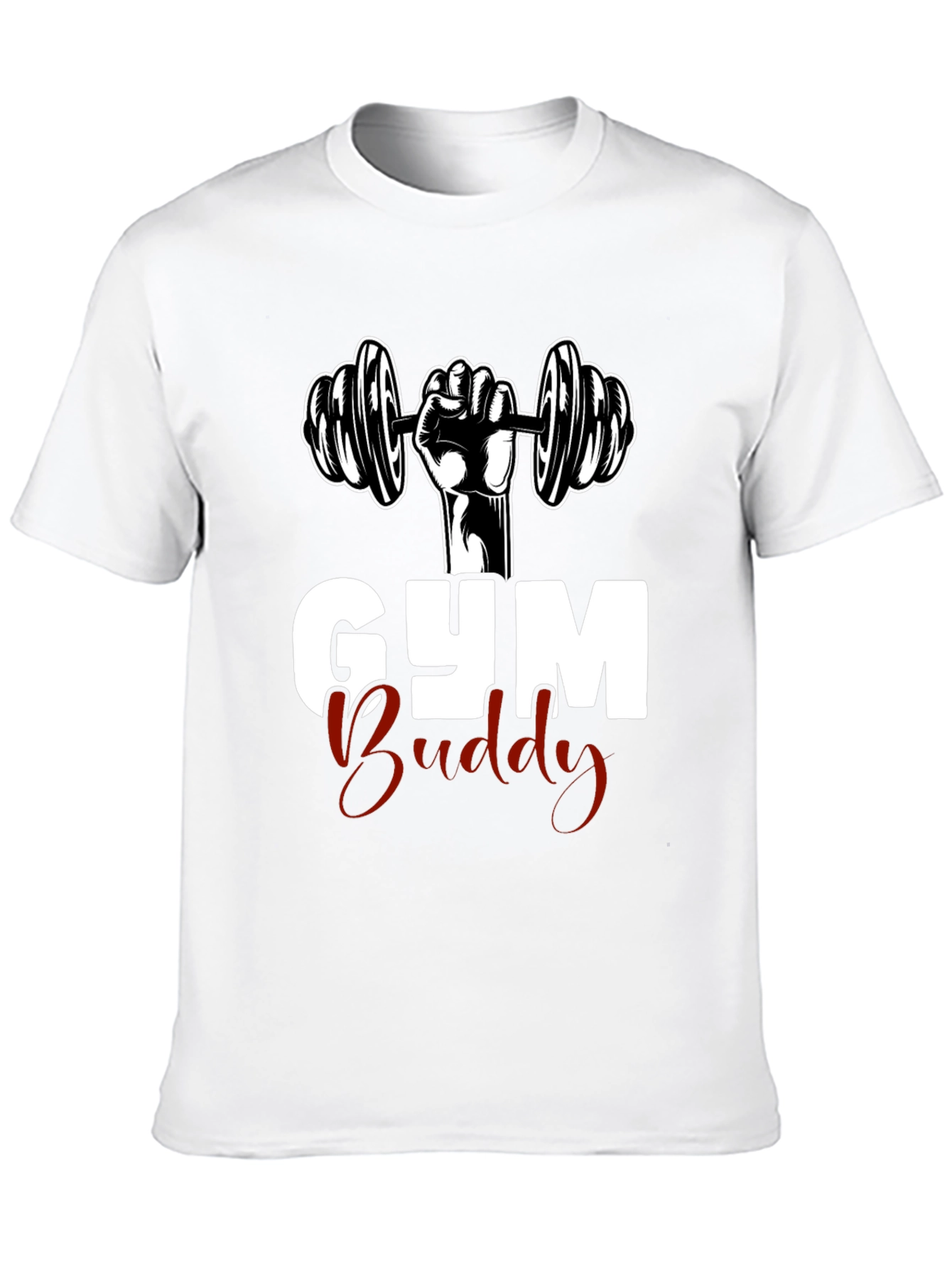 Gym Buddy Graphic Tee - Workout Shirt