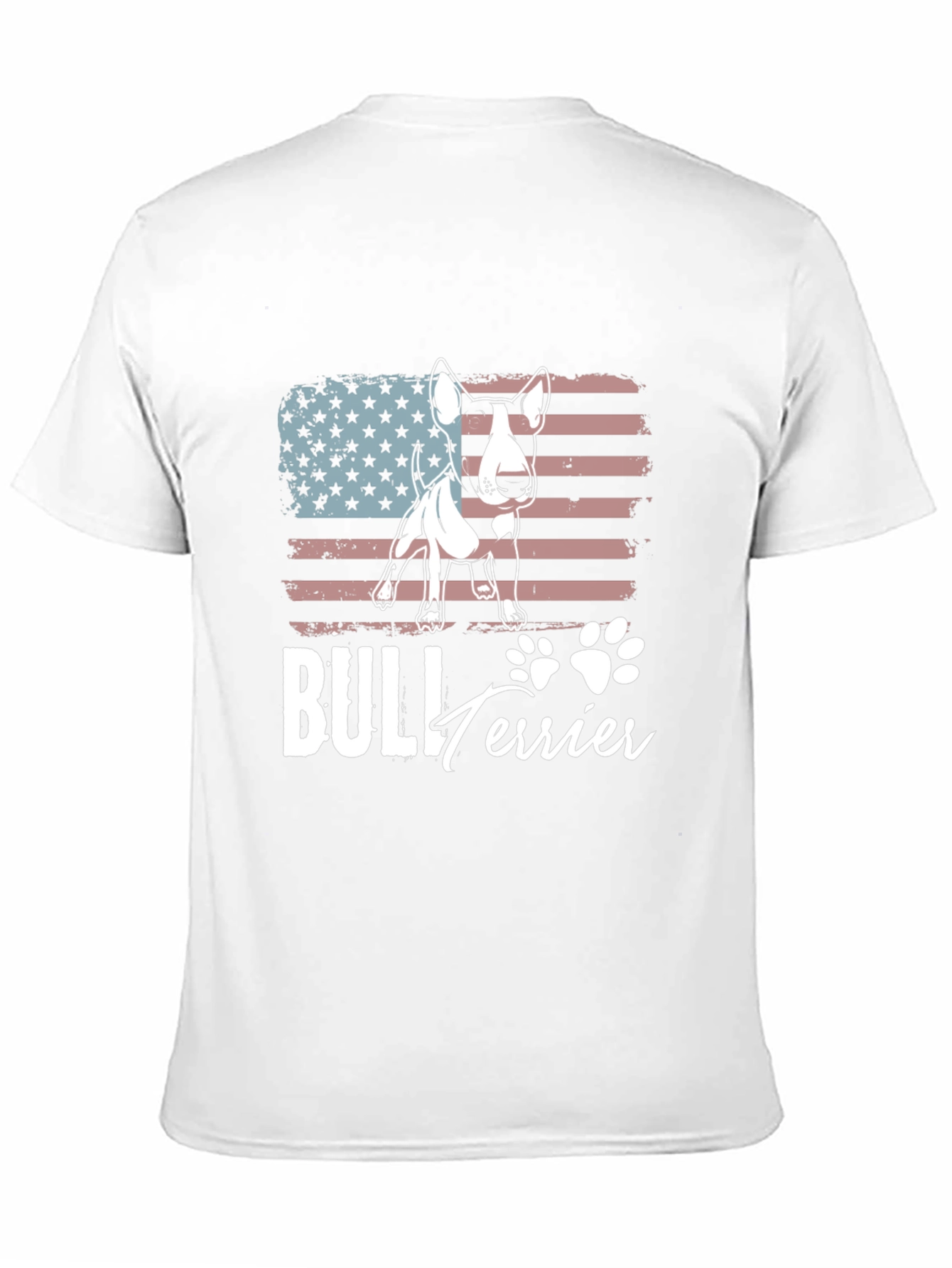 American Bull Terrier T-Shirt - Patriotic Dog Tee