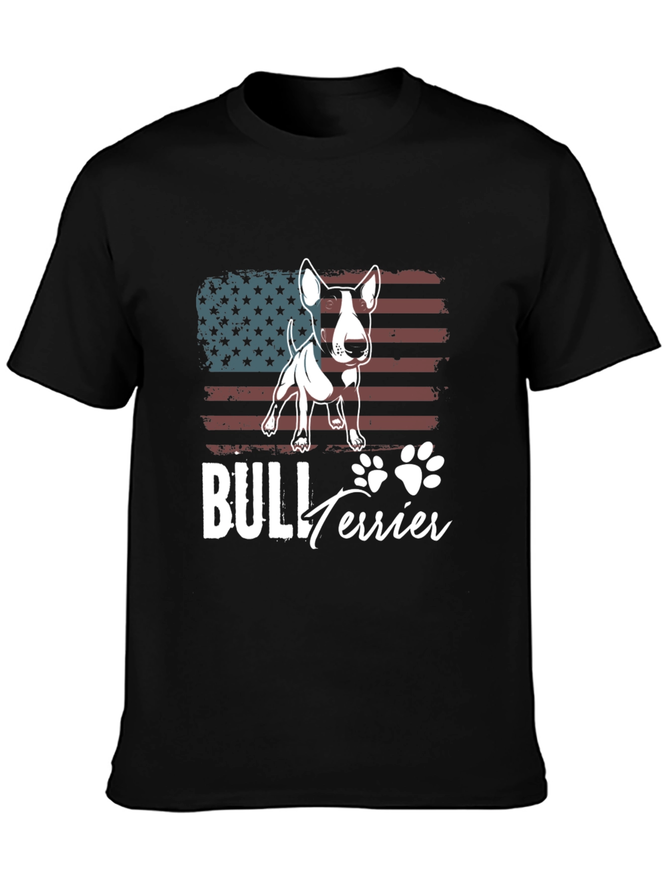 American Bull Terrier T-Shirt - Patriotic Dog Tee
