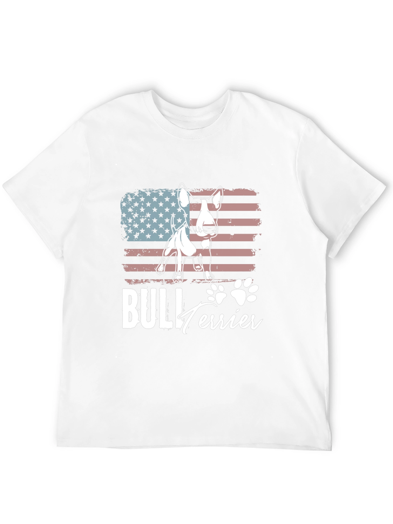American Bull Terrier T-Shirt - Patriotic Dog Tee