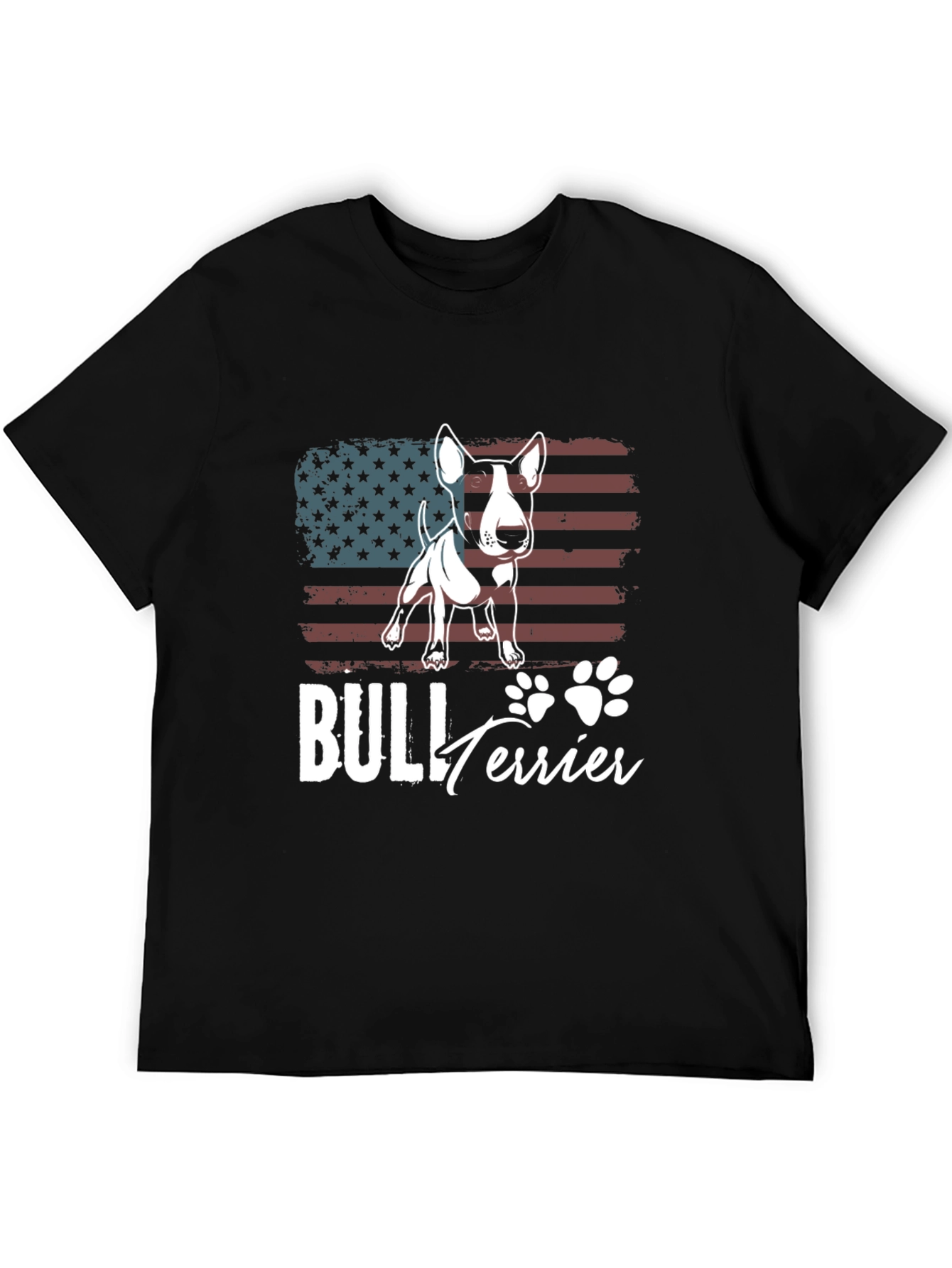 American Bull Terrier T-Shirt - Patriotic Dog Tee