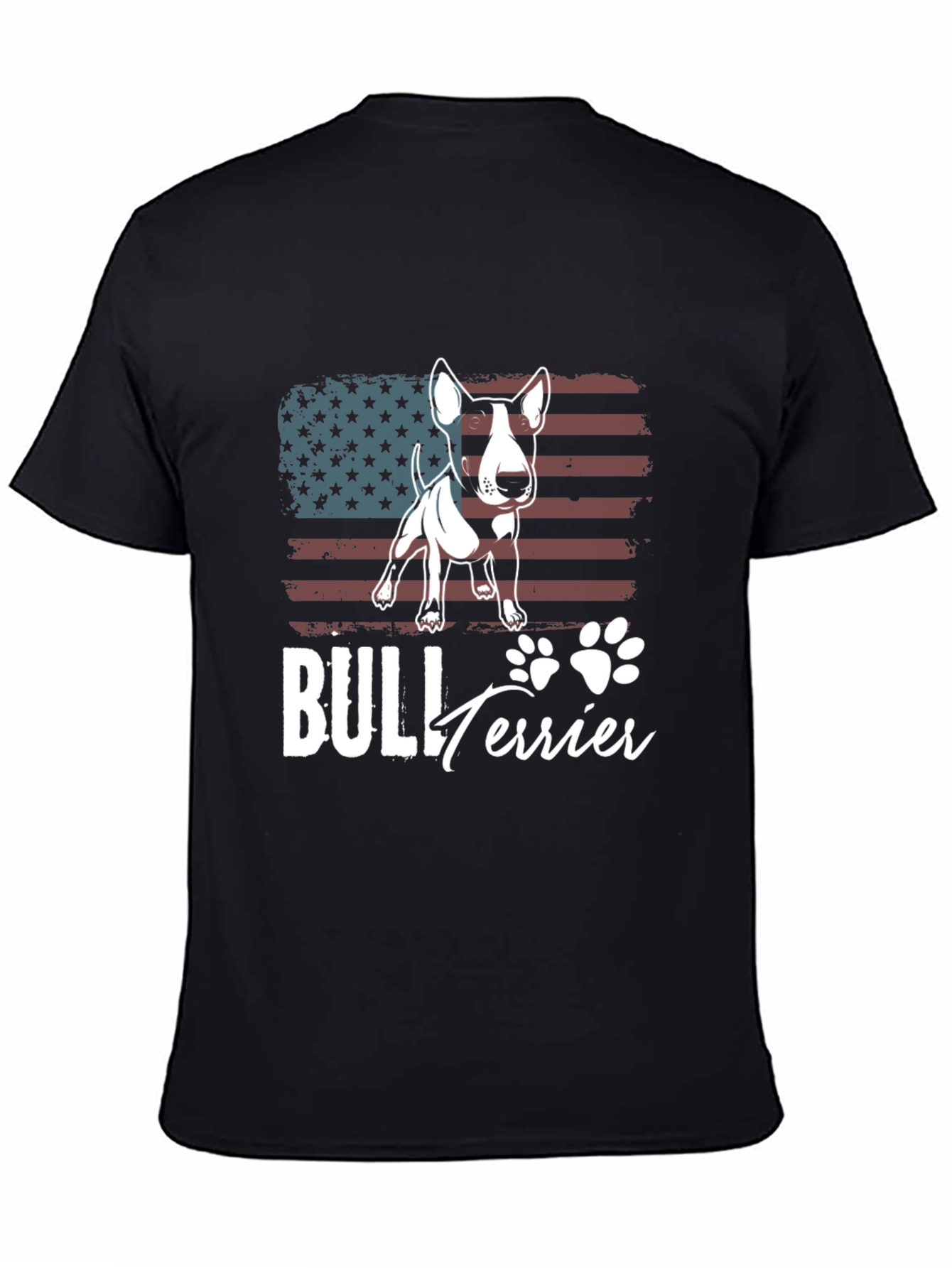 American Bull Terrier T-Shirt - Patriotic Dog Tee
