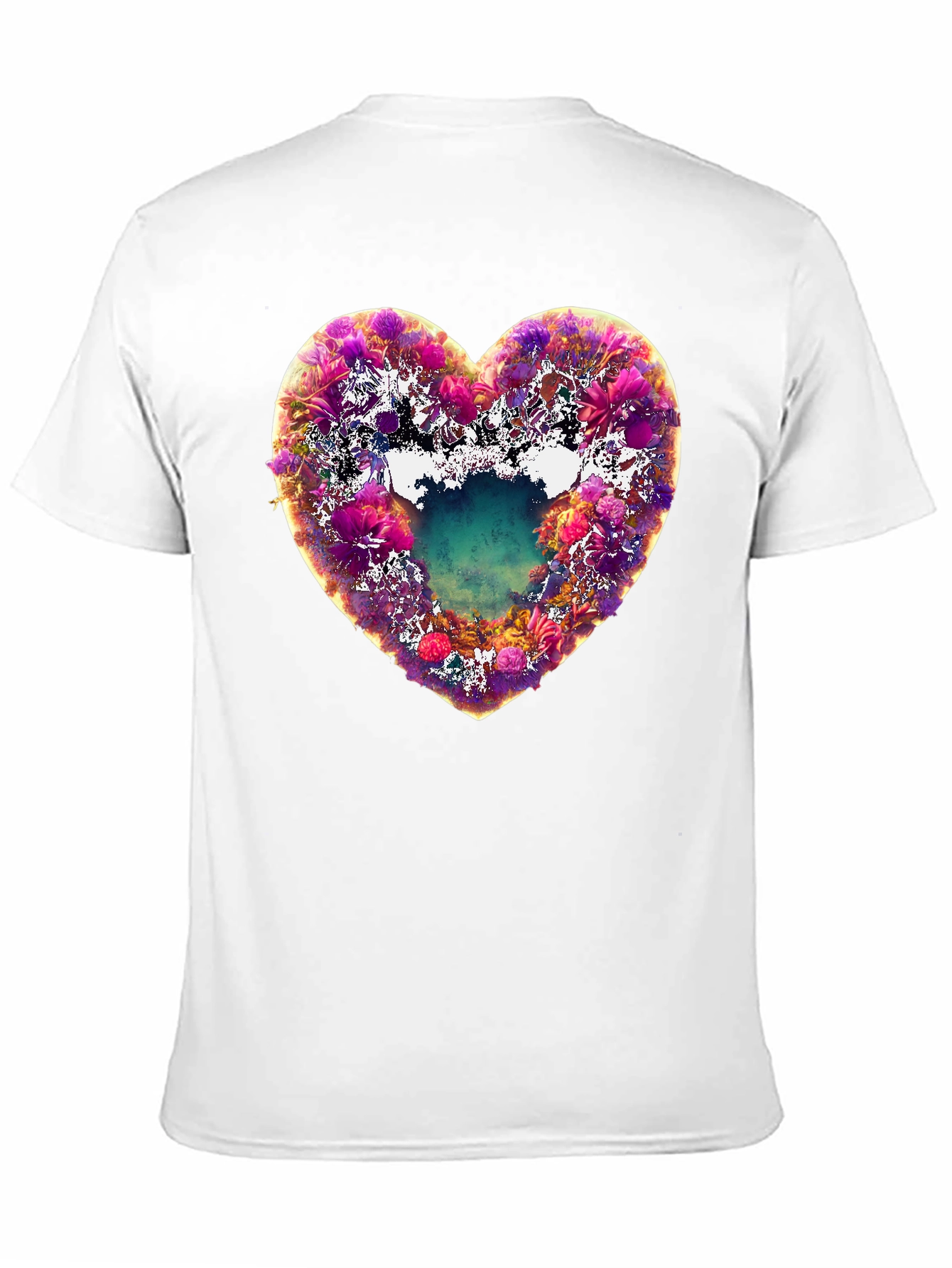 Floral Heart Graphic Tee