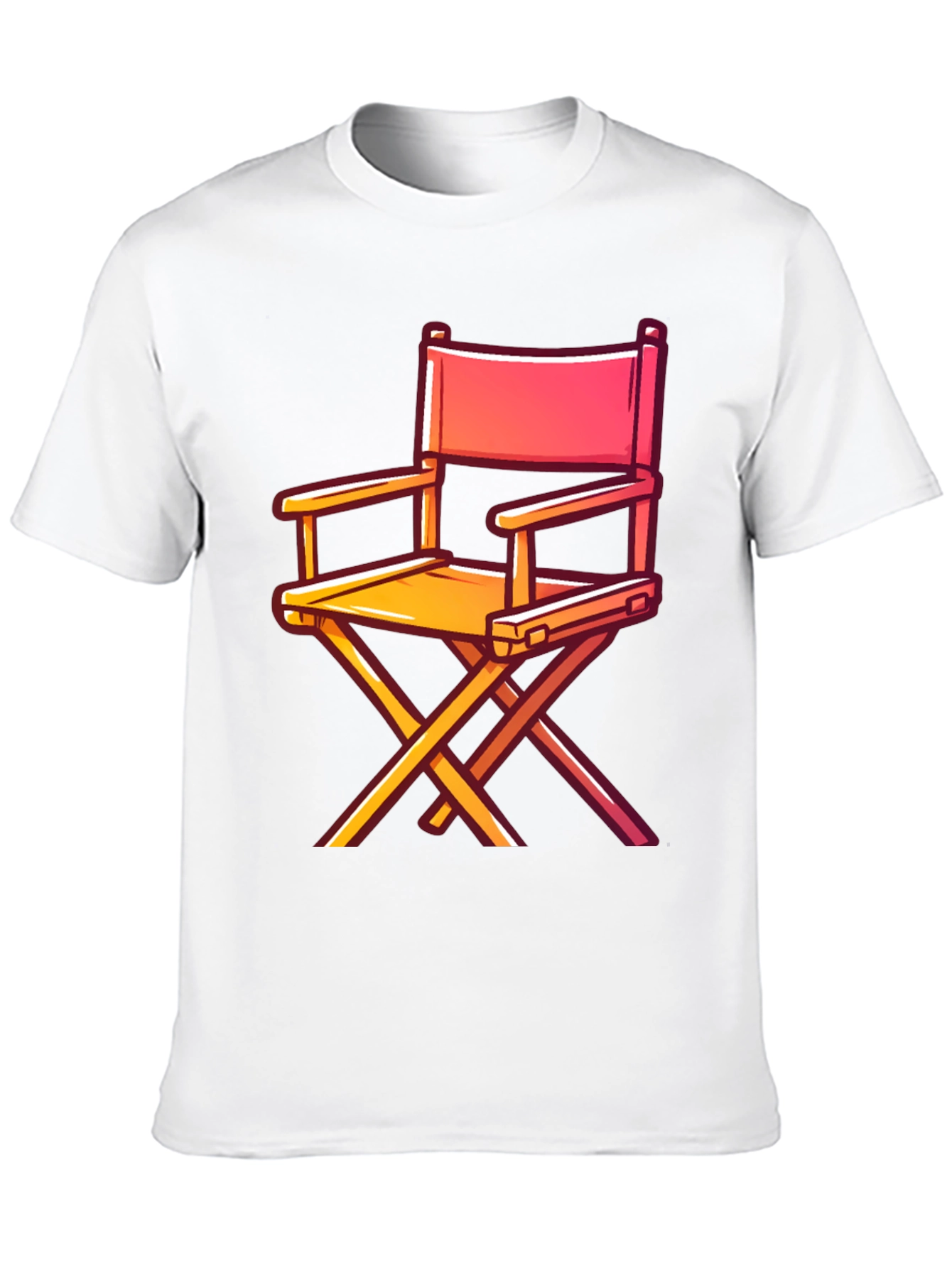 Directors Chair Graphic Tee - Movie Lovers Shirt