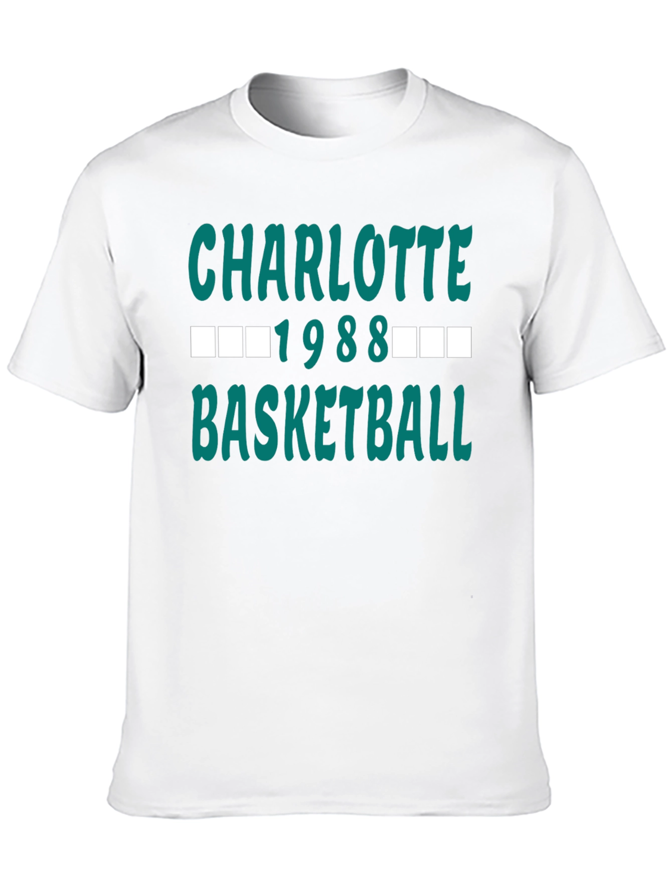 Charlotte 1988 Basketball Graphic Tee