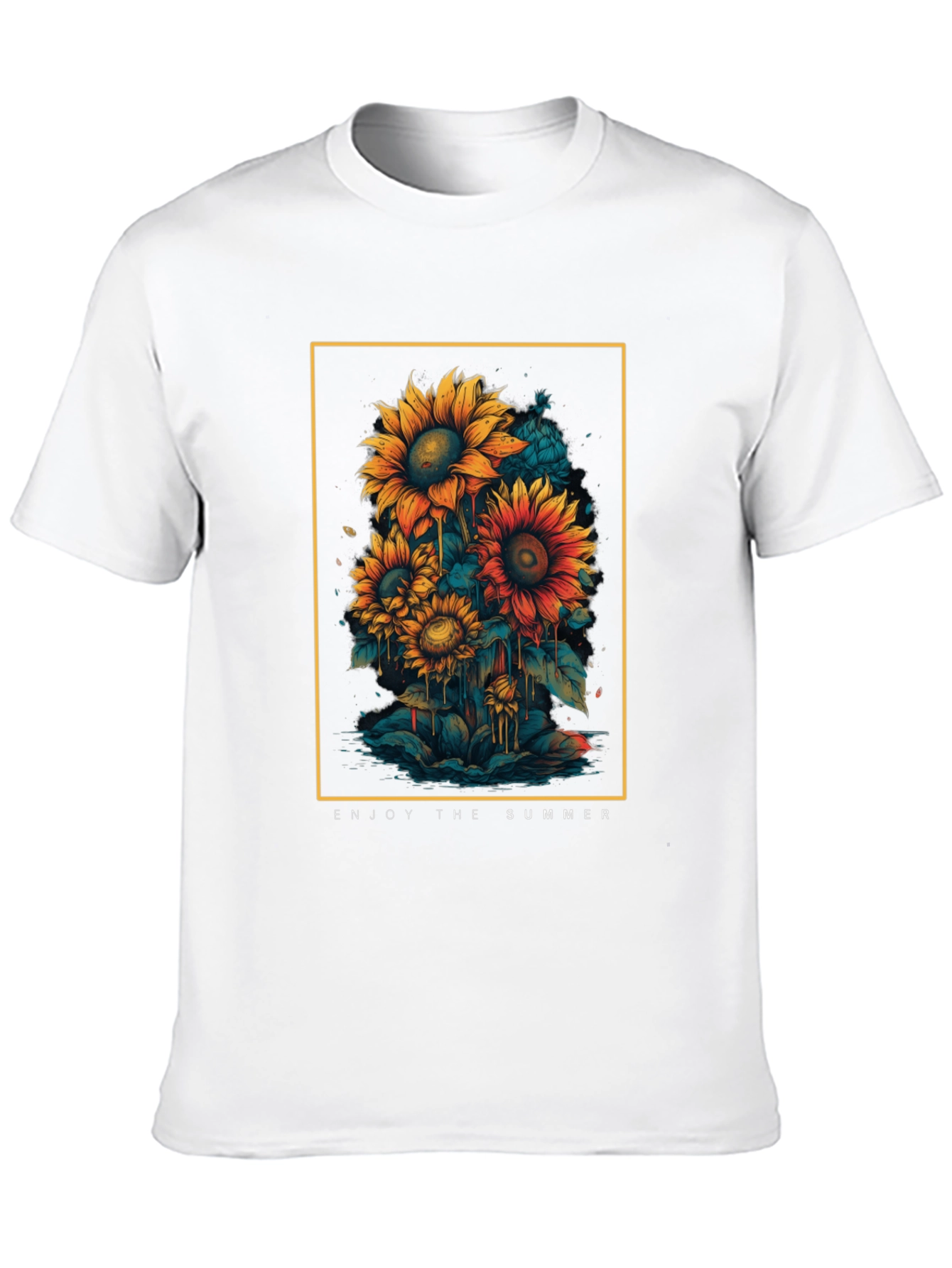 Summer Sunflower Graphic Tee