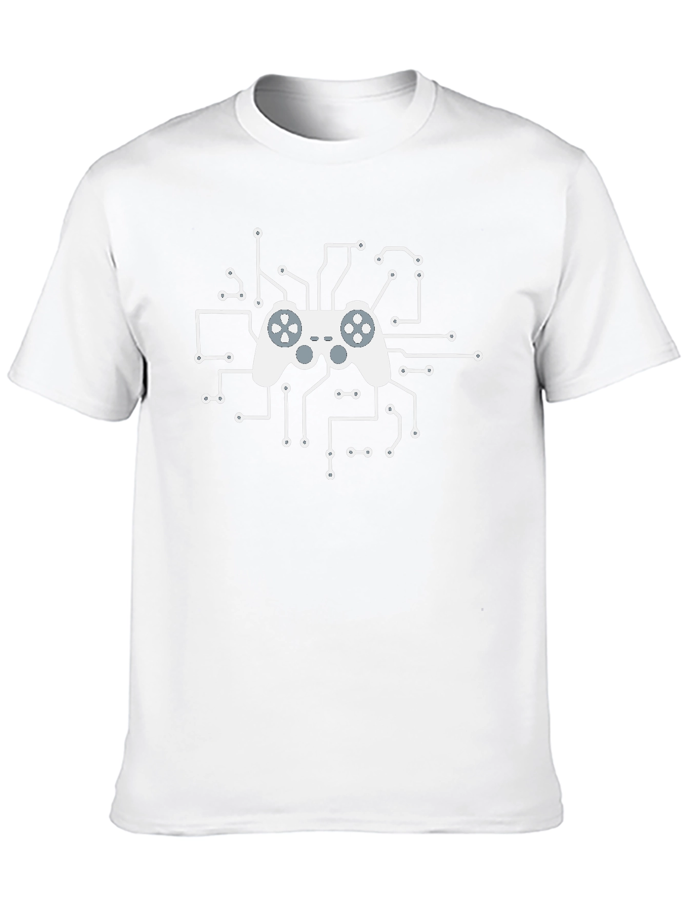 Gamer Circuit Board T-Shirt - Cool Graphic Tee