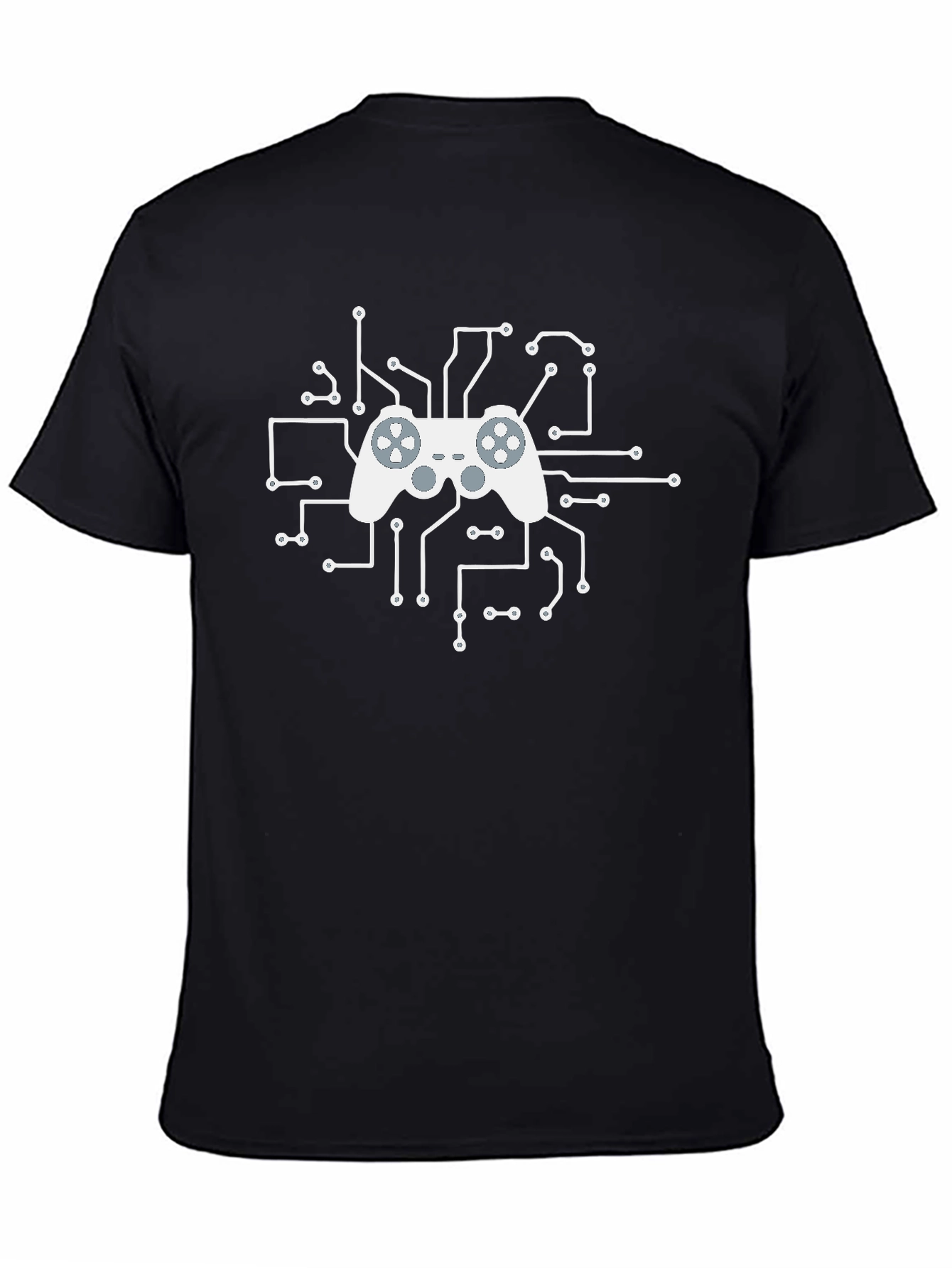 Gamer Circuit Board T-Shirt - Cool Graphic Tee