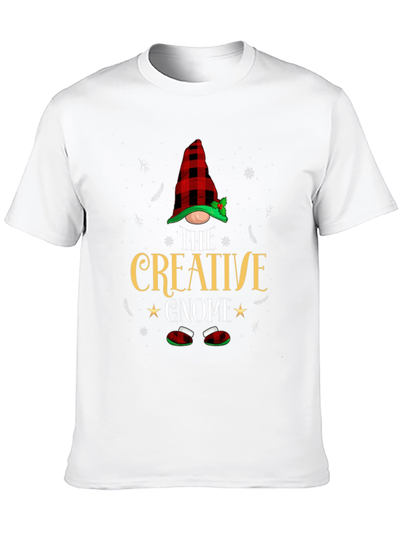 Creative Gnome Graphic Tee - Black