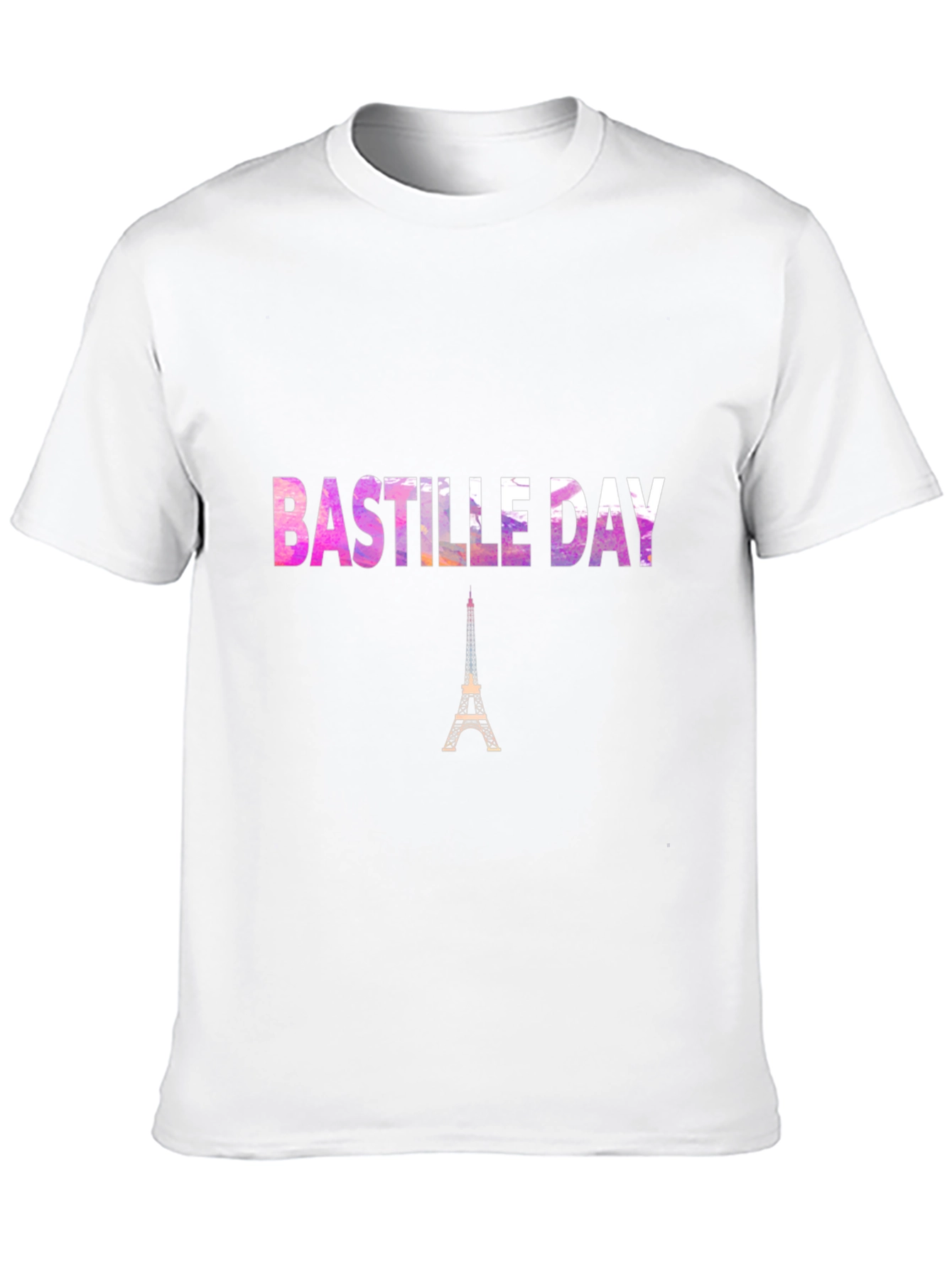 Bastille Day Eiffel Tower Graphic Tee