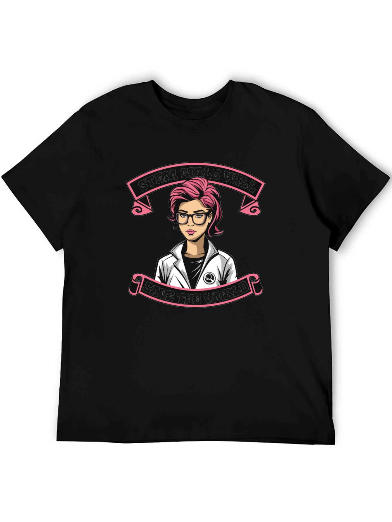 STEM Girls T-Shirt - Scientist Graphic Tee