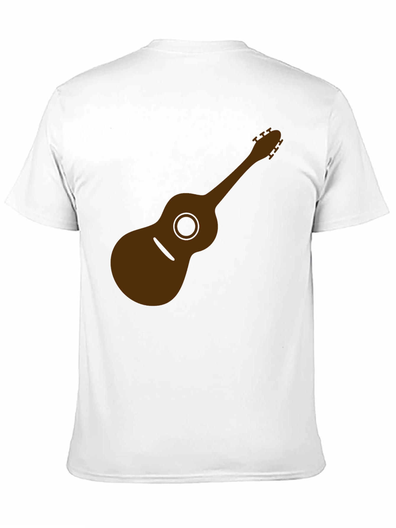 Acoustic Guitar Graphic Tee - Soft Cotton Comfort