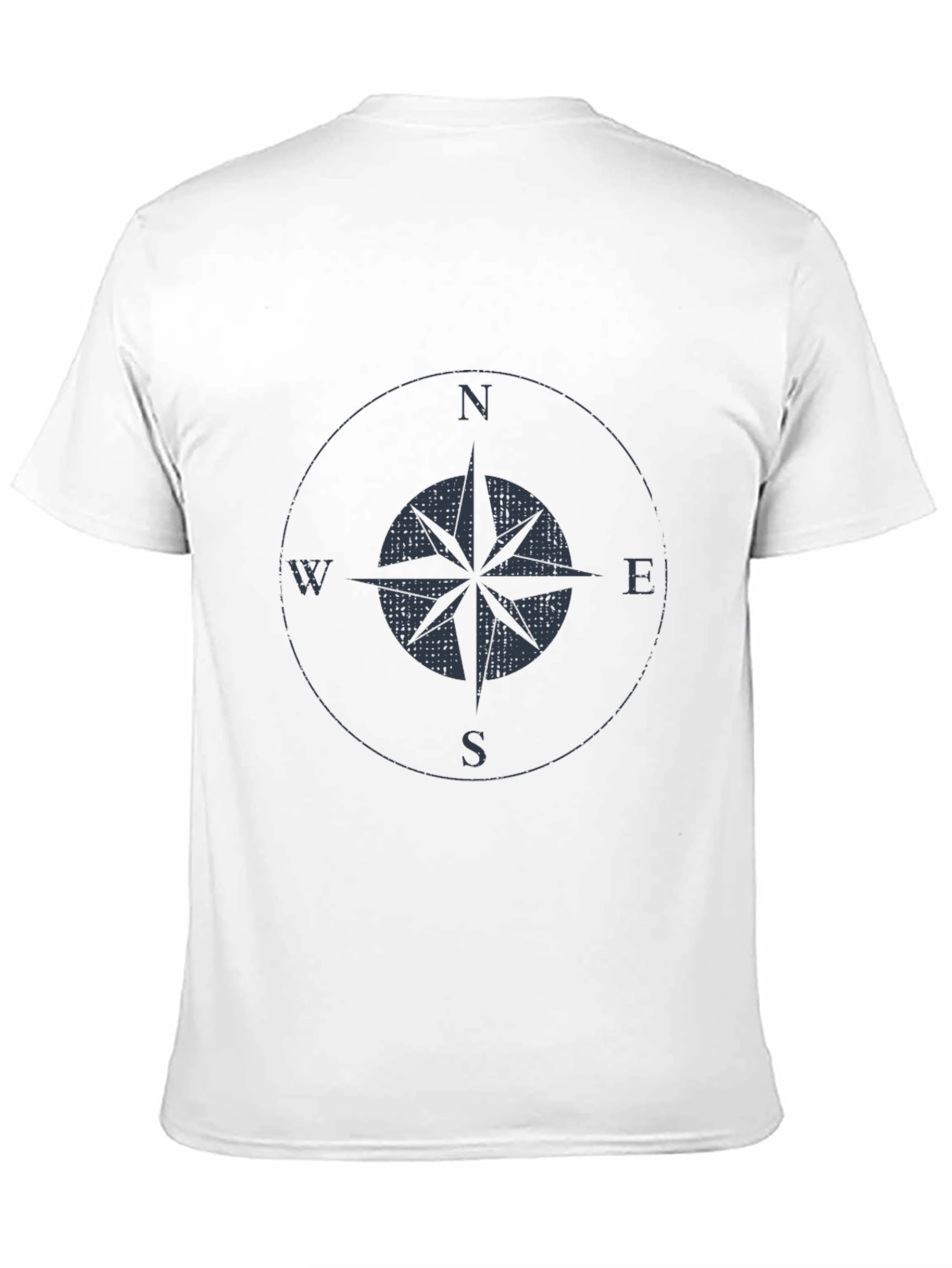 Compass Rose Graphic Tee - Mens Black Shirt