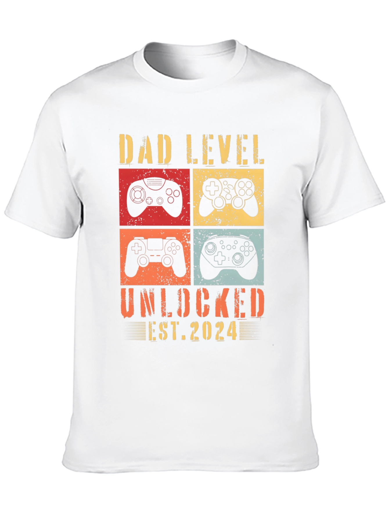 Dad Level Unlocked 2024 T-Shirt