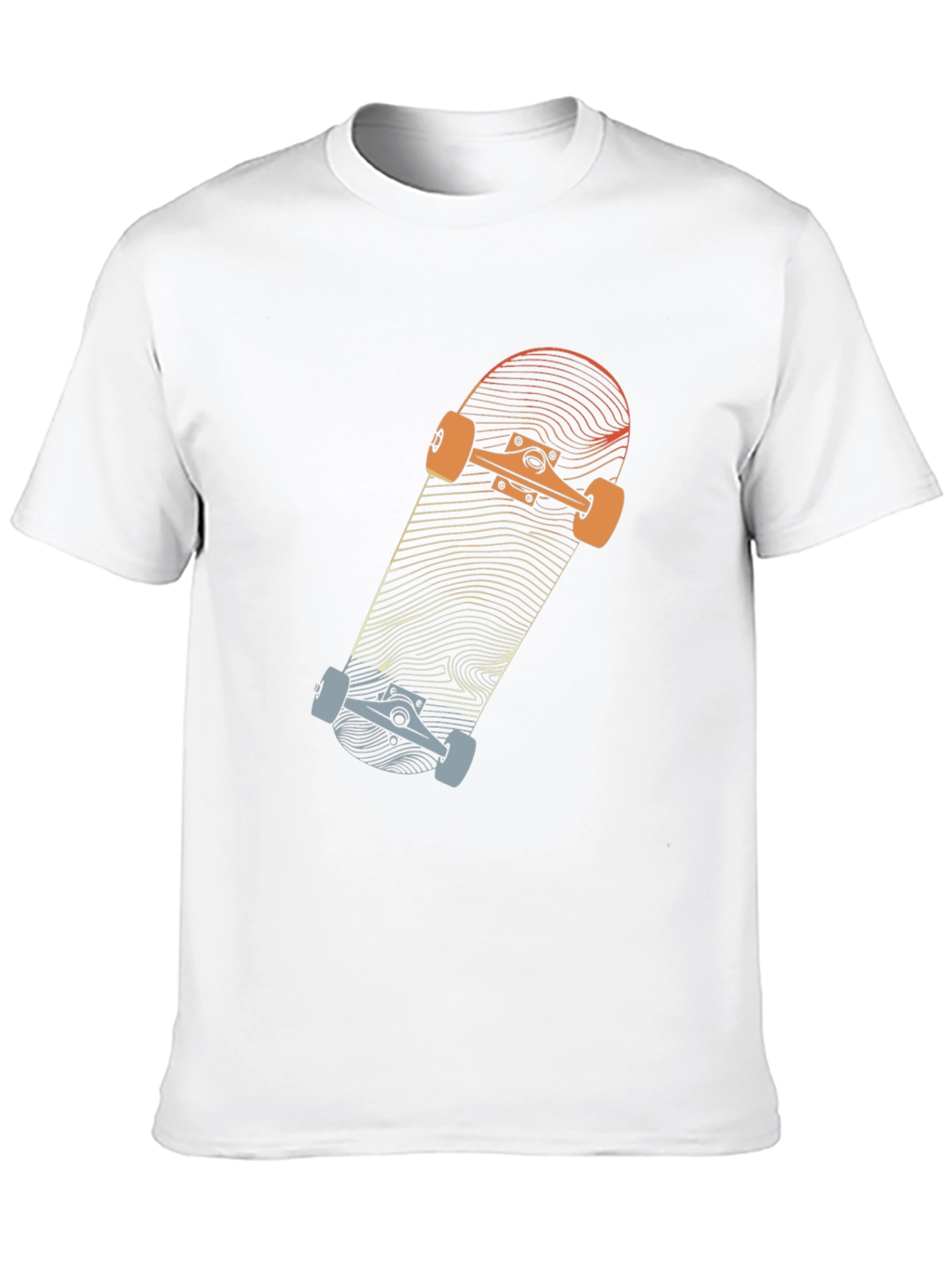 Skateboard Graphic Tee - Cool Urban Style