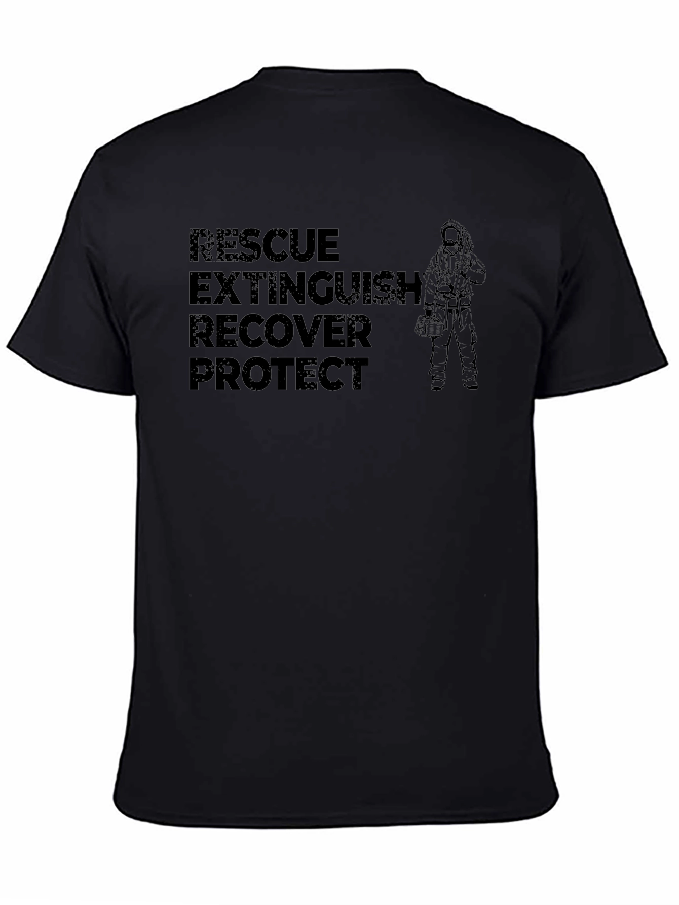 Firefighter Rescue Extinguish T-Shirt