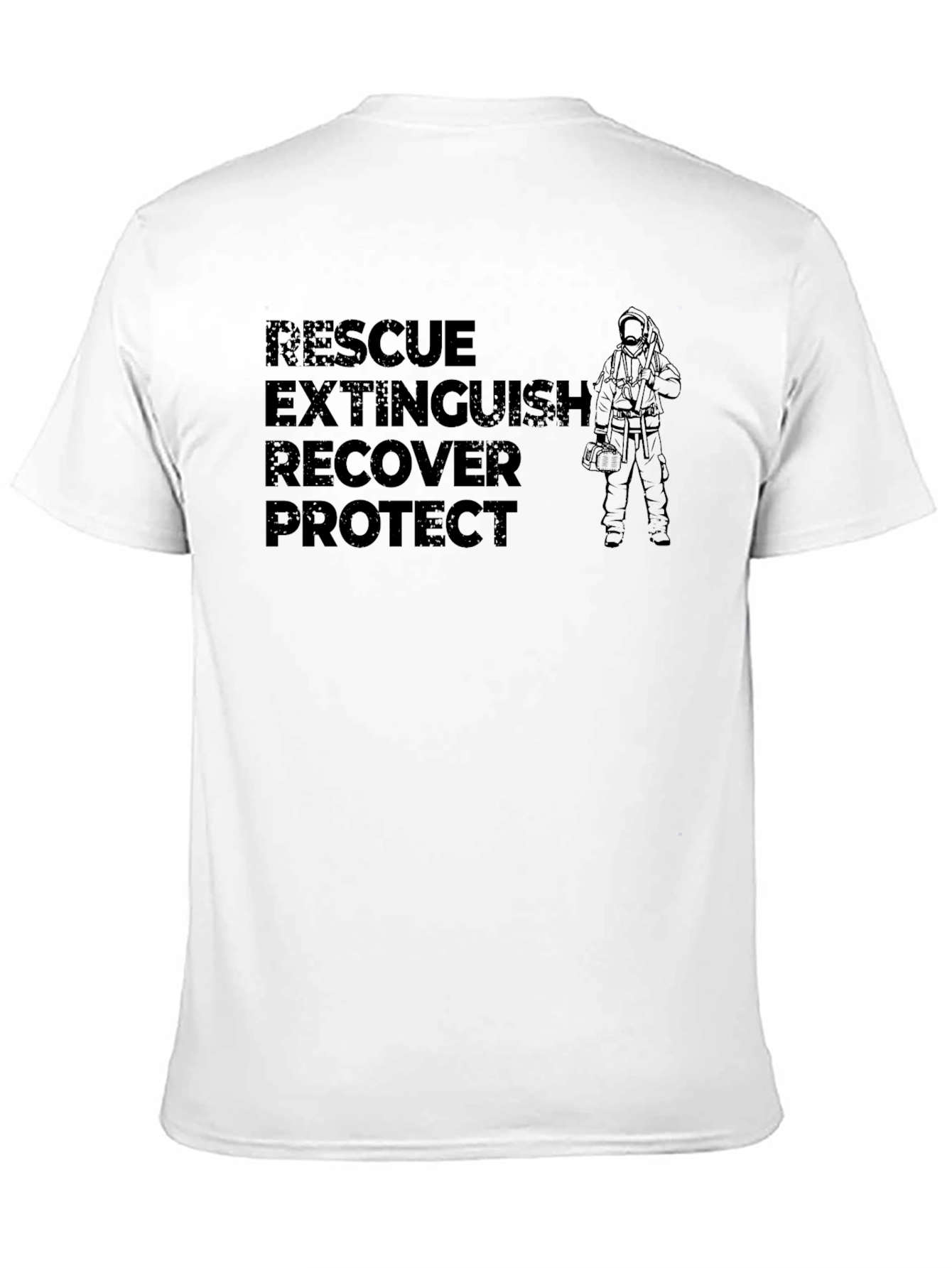 Firefighter Rescue Extinguish T-Shirt