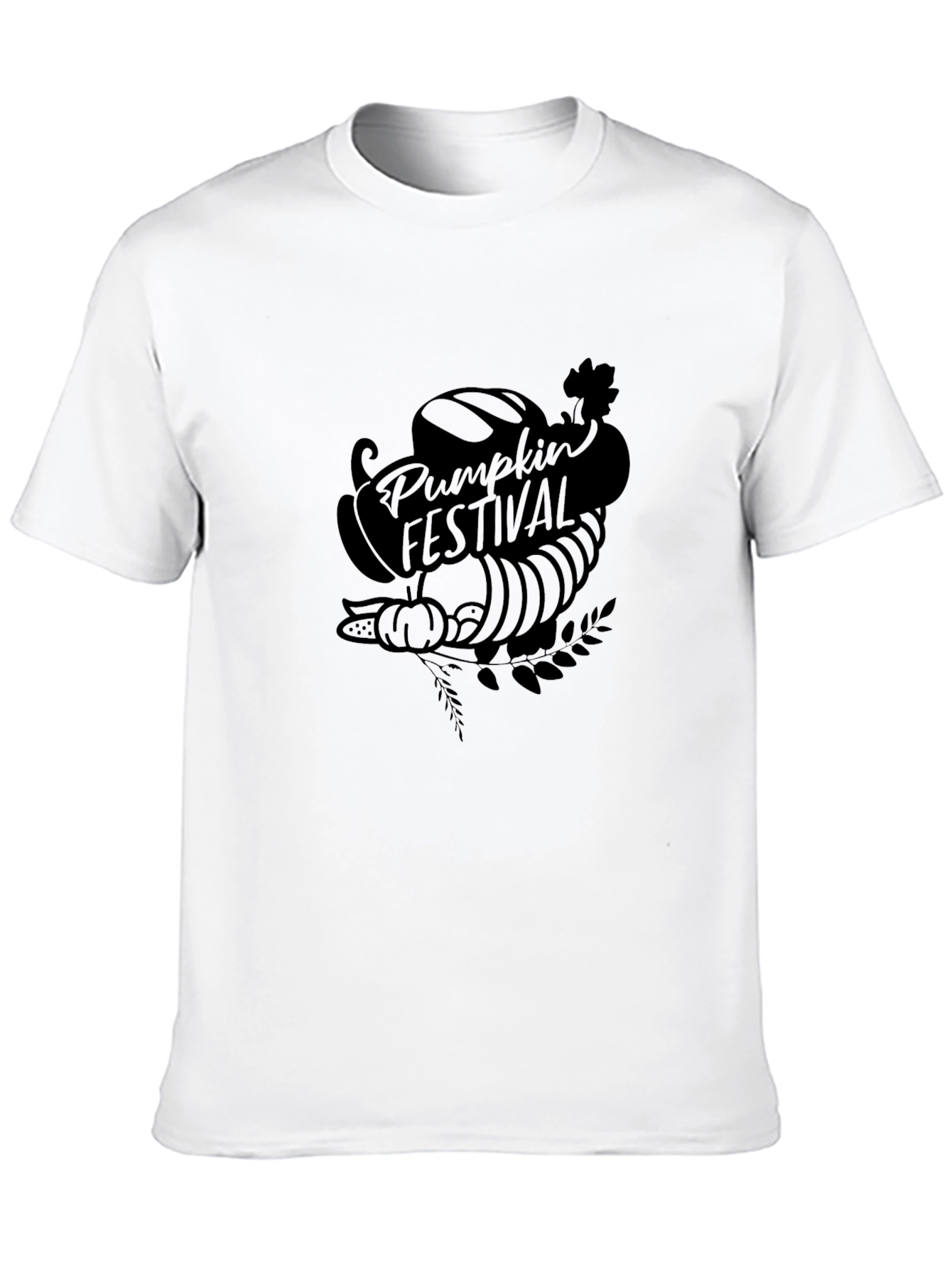 Pumpkin Festival Black Graphic Tee