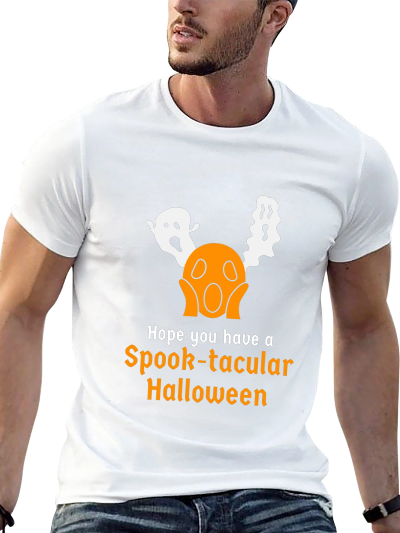 Spook-tacular Halloween Graphic Tee