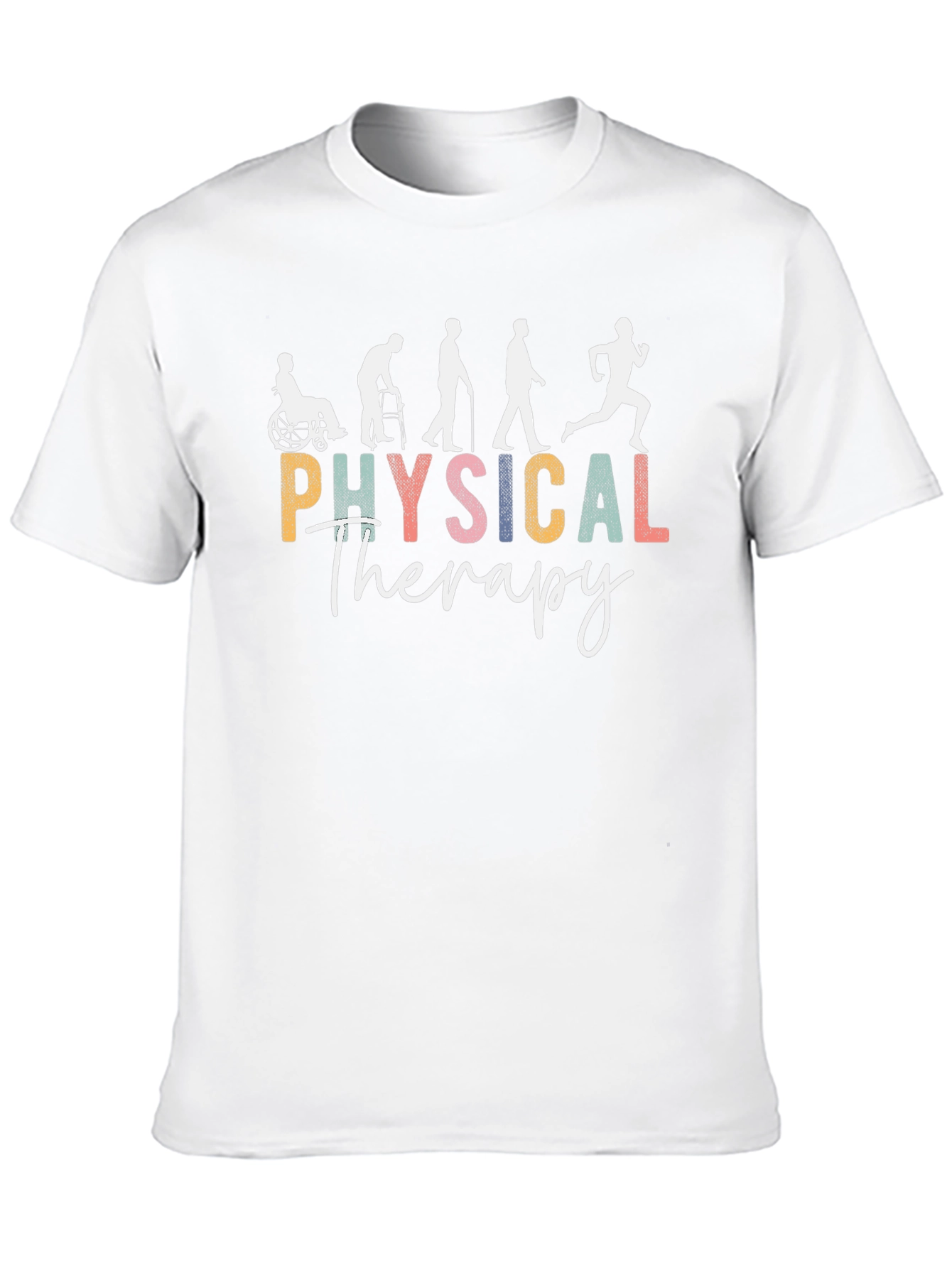 Physical Therapy Evolution Black Graphic T-Shirt