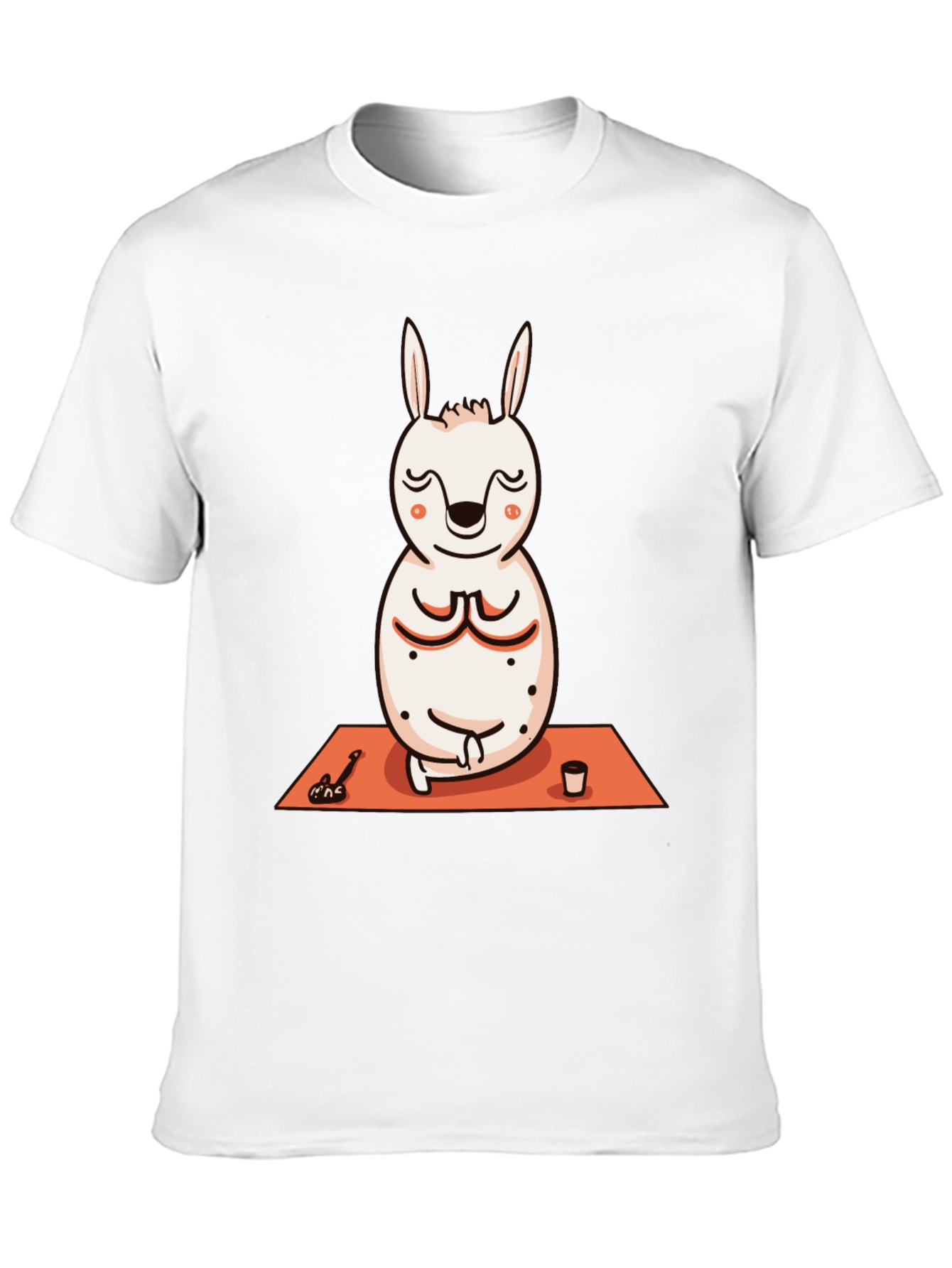 Yoga Bunny T-Shirt - Meditating Rabbit Design