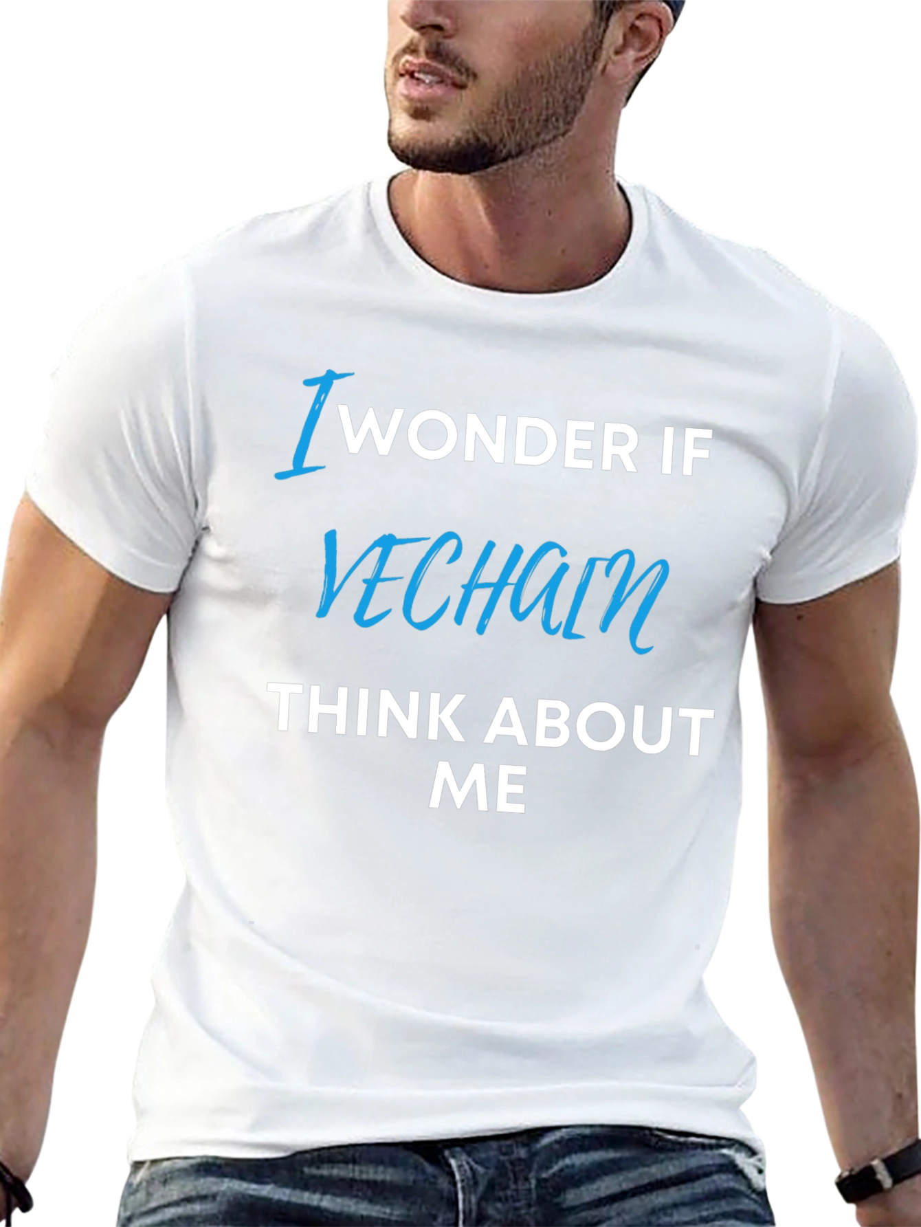 I Wonder If VeChain Thinks About Me T-Shirt