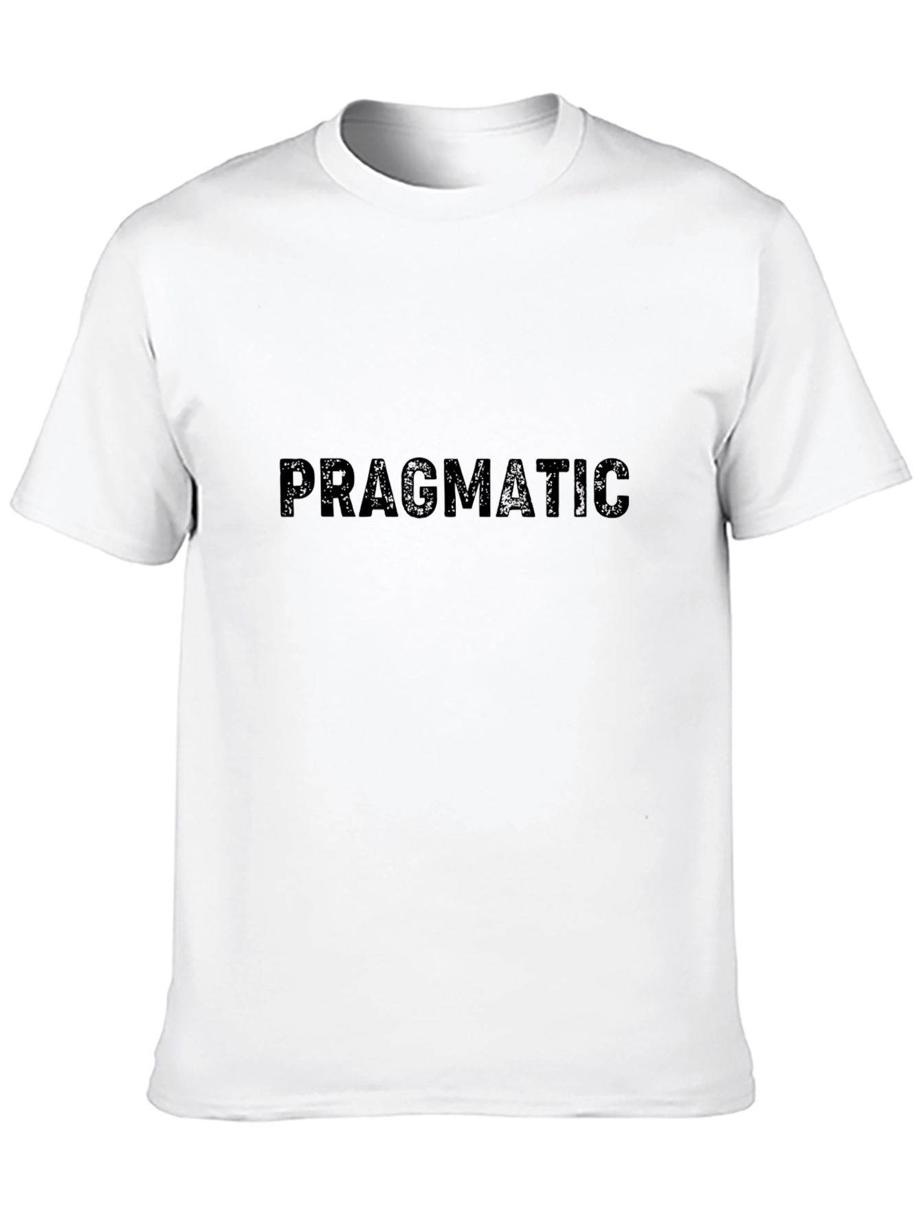 Pragmatic Black T-Shirt - Casual Comfort