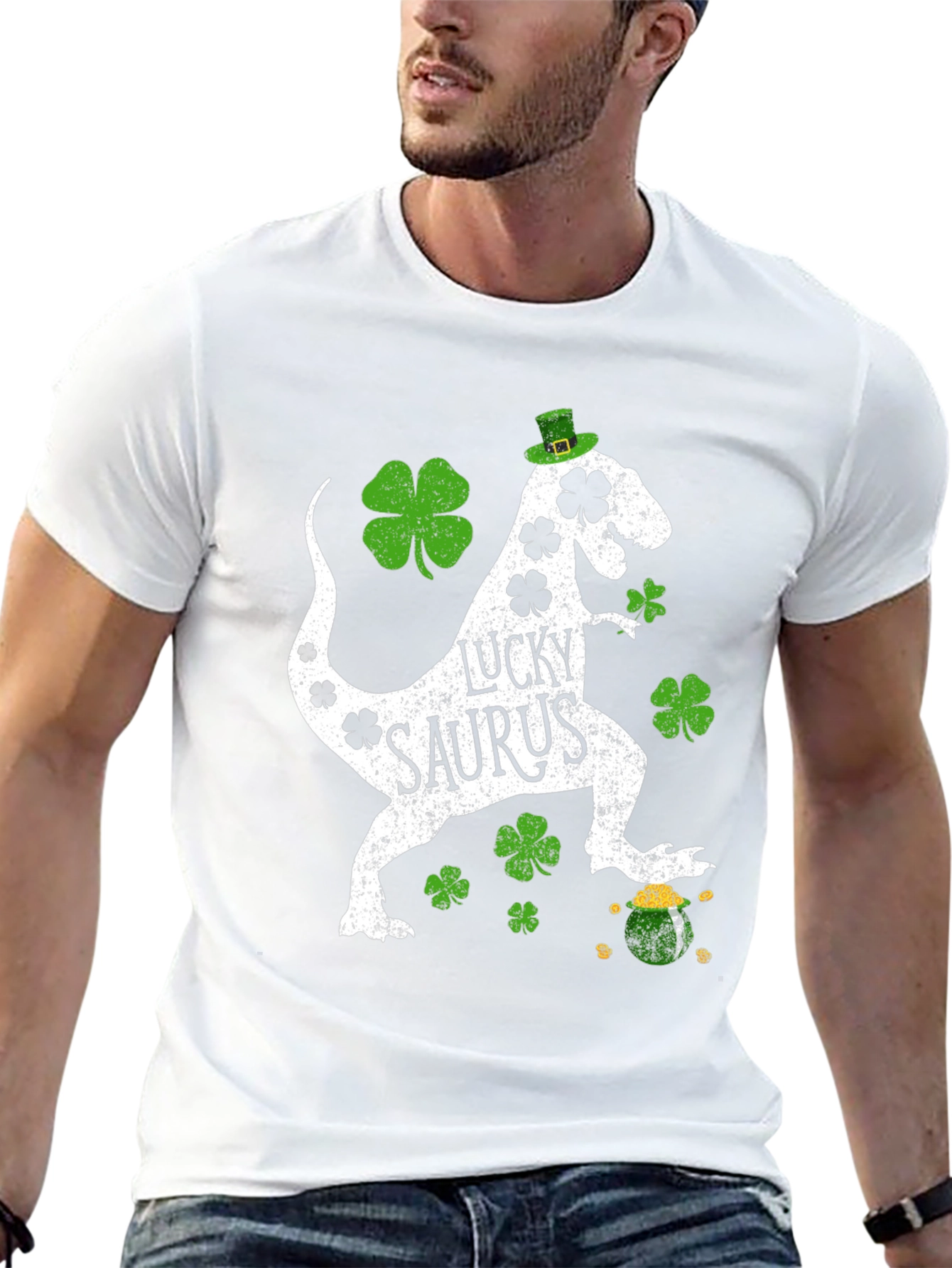 Lucky Saurus St. Patricks Day T-Shirt