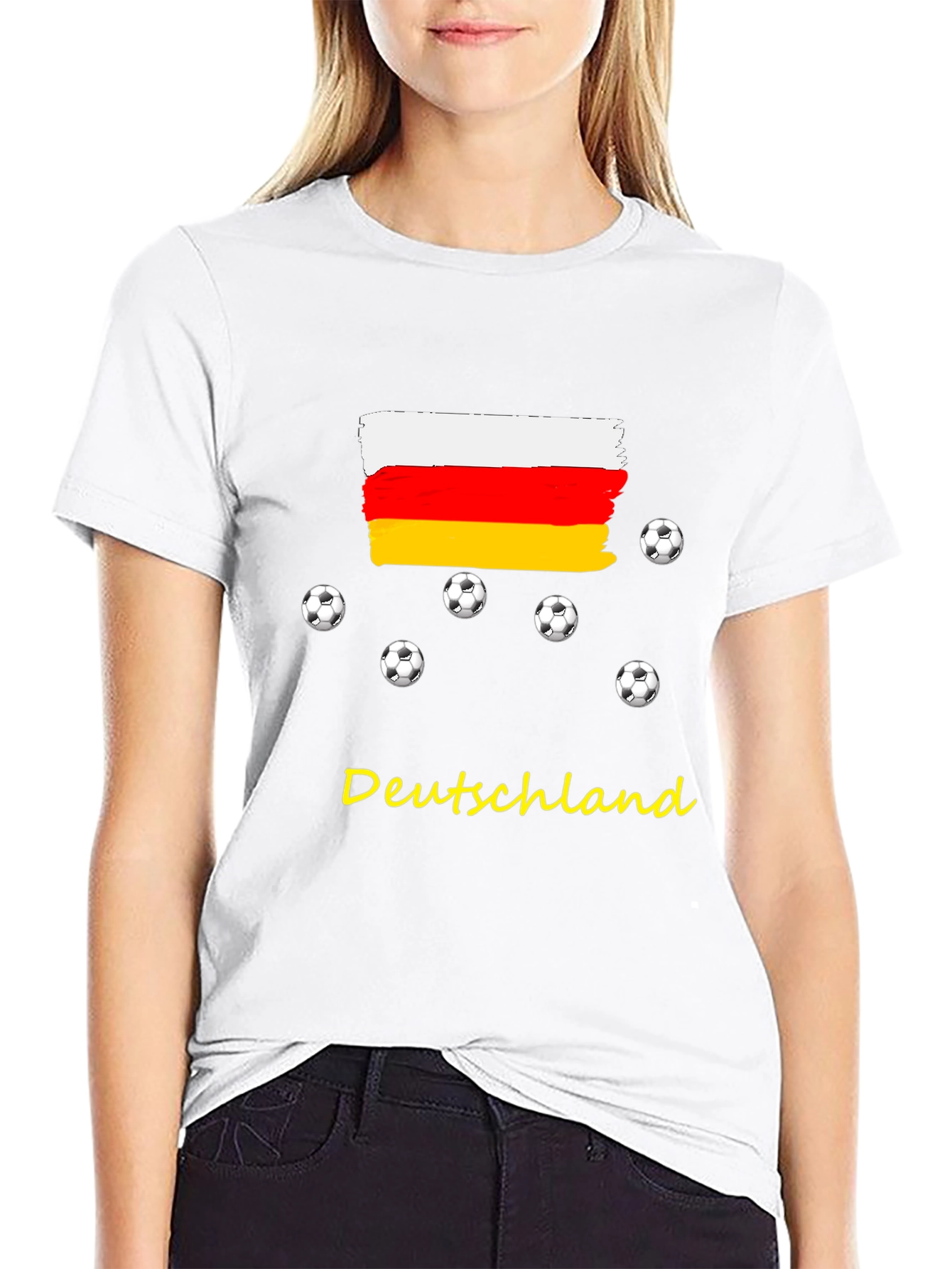 Deutschland Soccer Fan T-Shirt Germany Football Tee