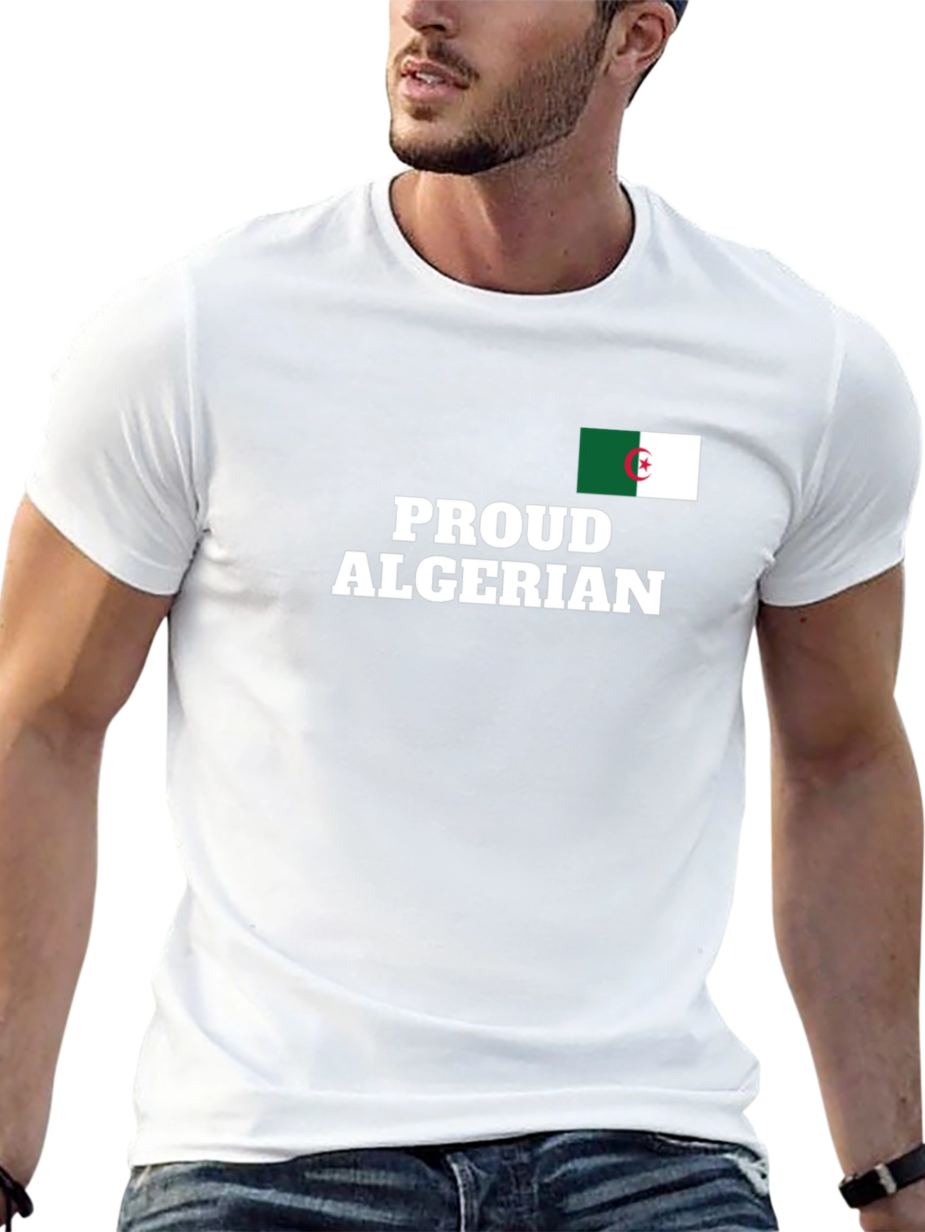 Proud Algerian T-Shirt - Algeria Flag Tee