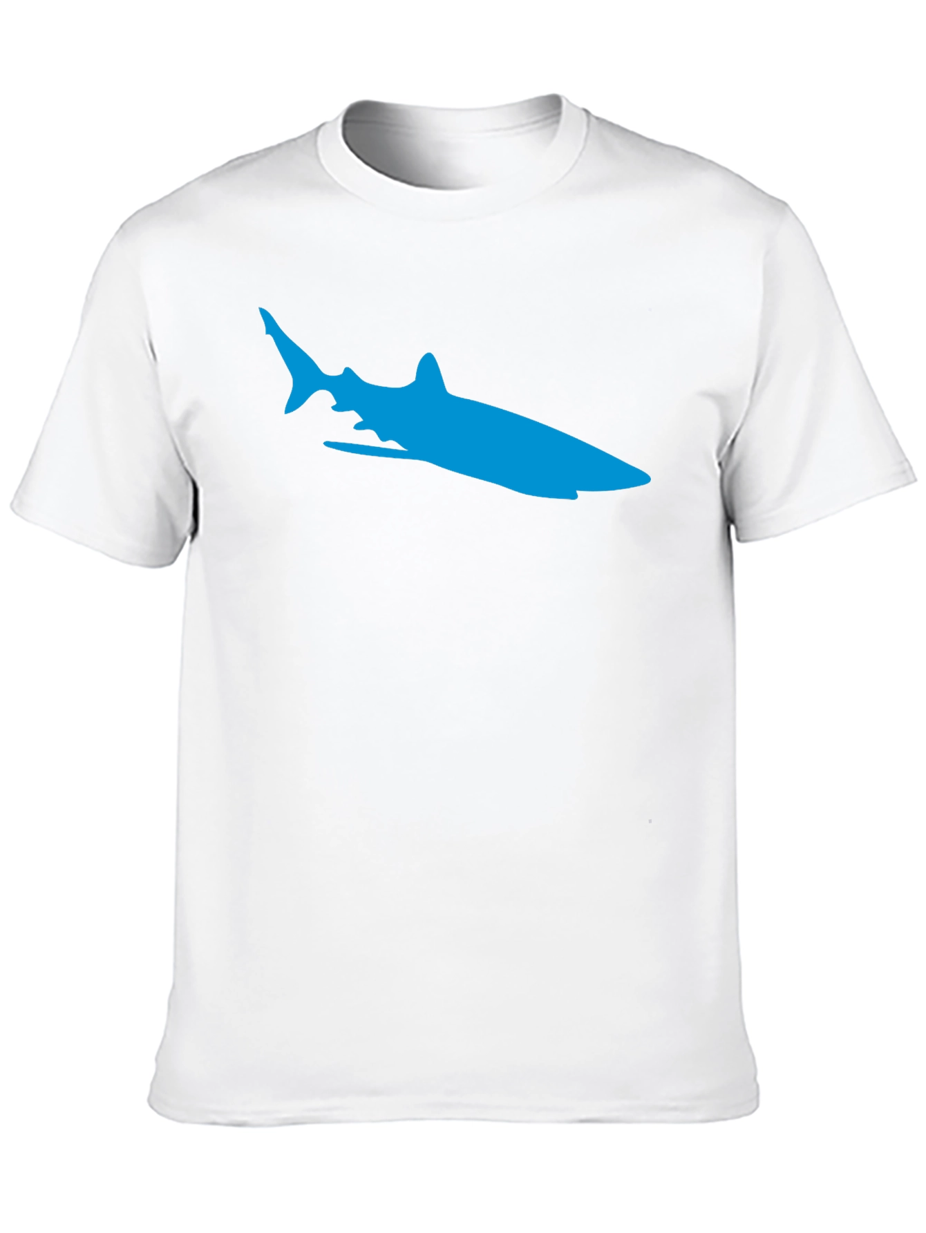 Cool Blue Shark Graphic T-Shirt